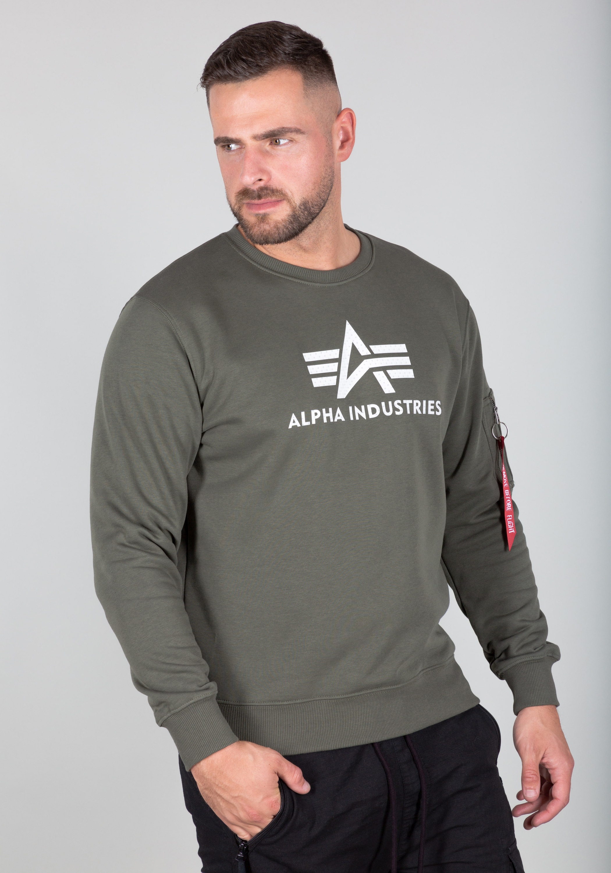 Alpha Industries Sweater »3D Logo Sweater II«