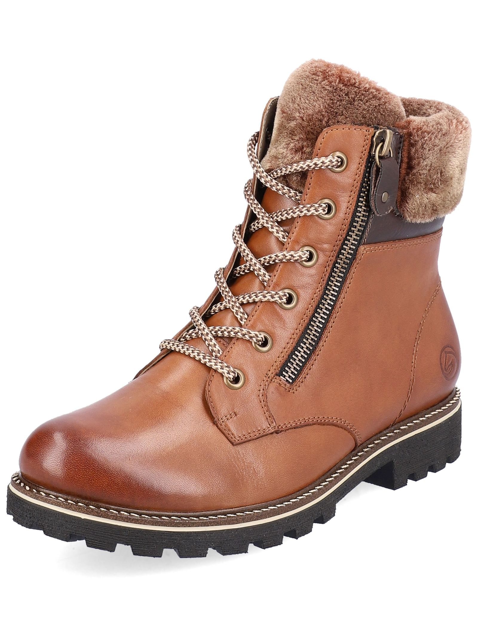 Remonte Schnürstiefelette "Remonte Stiefelette Glattleder" günstig online kaufen
