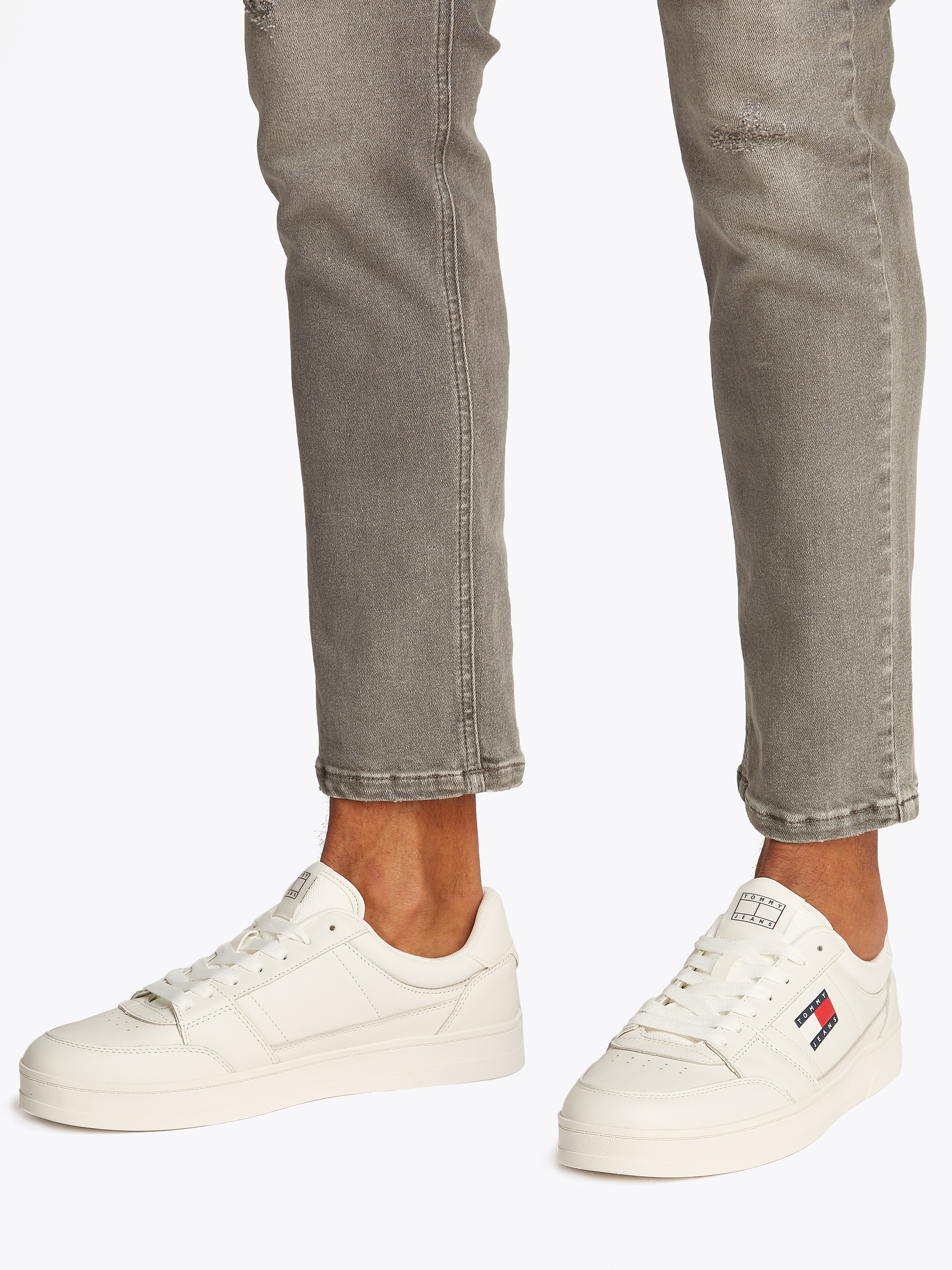 Tommy Jeans Plateausneaker "TJM THE GREENWICH NEW ESS", Freizeitschuh, Halb günstig online kaufen