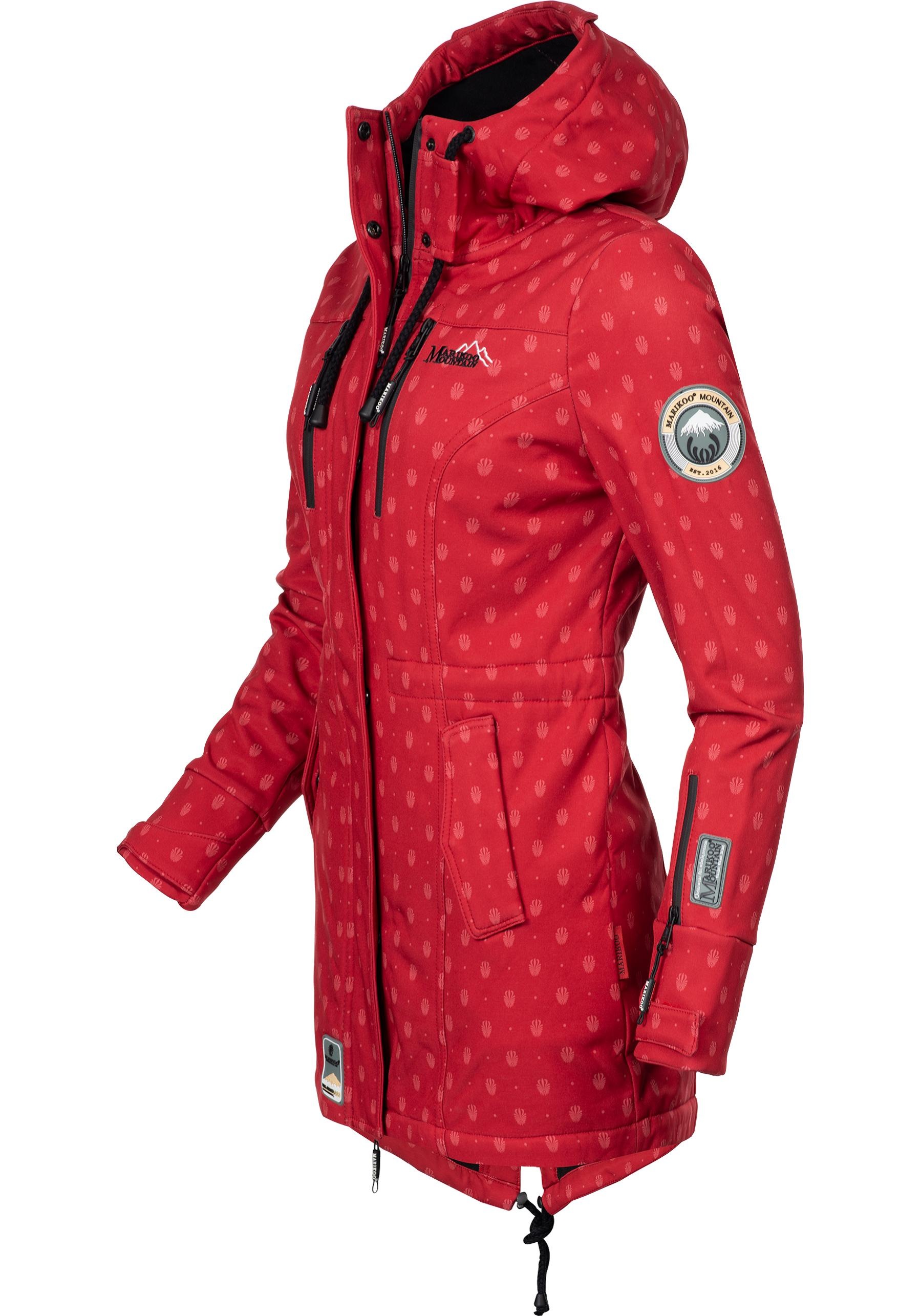 Marikoo Funktionsmantel "Zimtzicke" Softshell Parka mit Kapuze günstig online kaufen