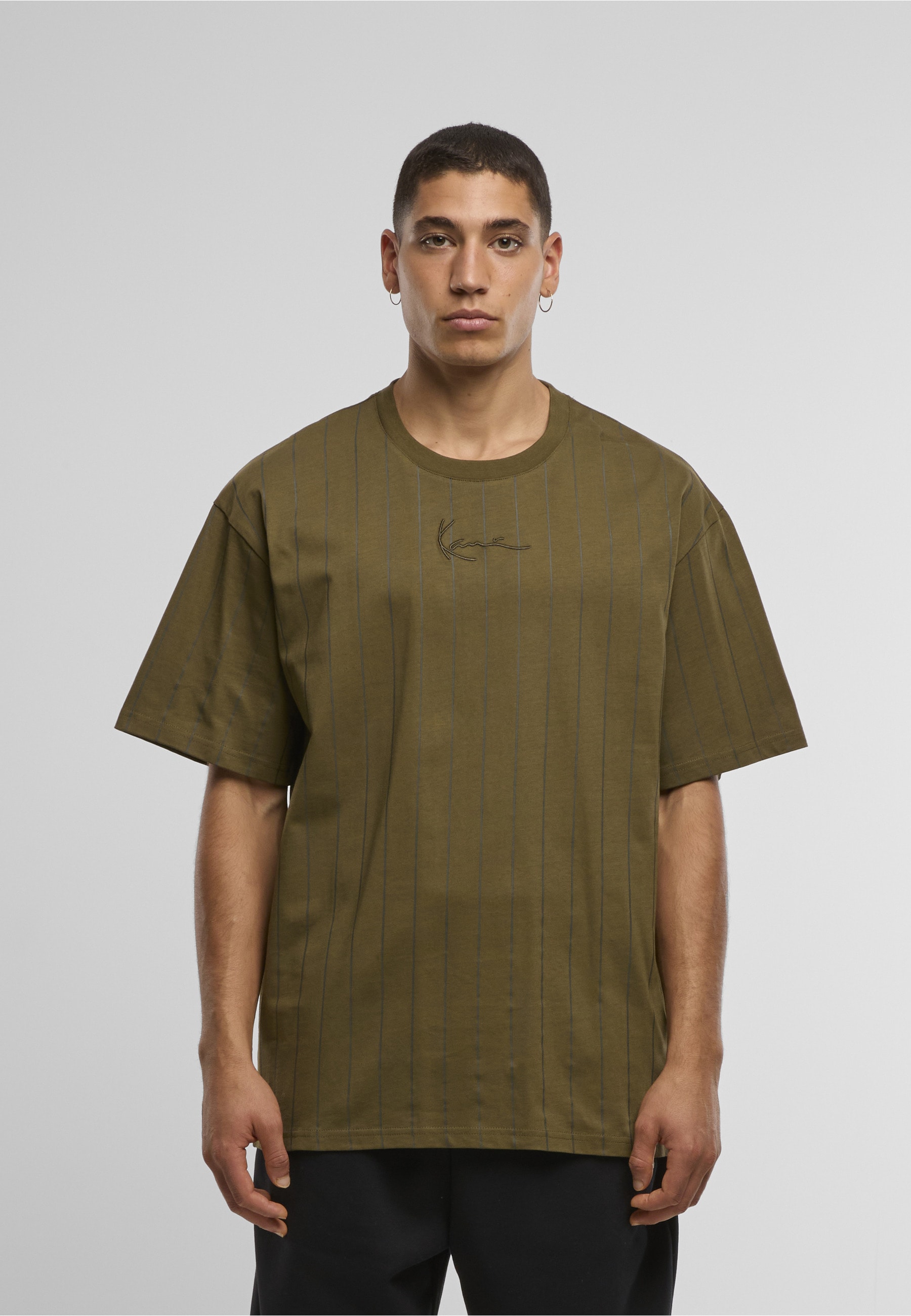 Karl Kani T-Shirt »Karl Kani Small Signature Essential Pinstripe Tee« 1