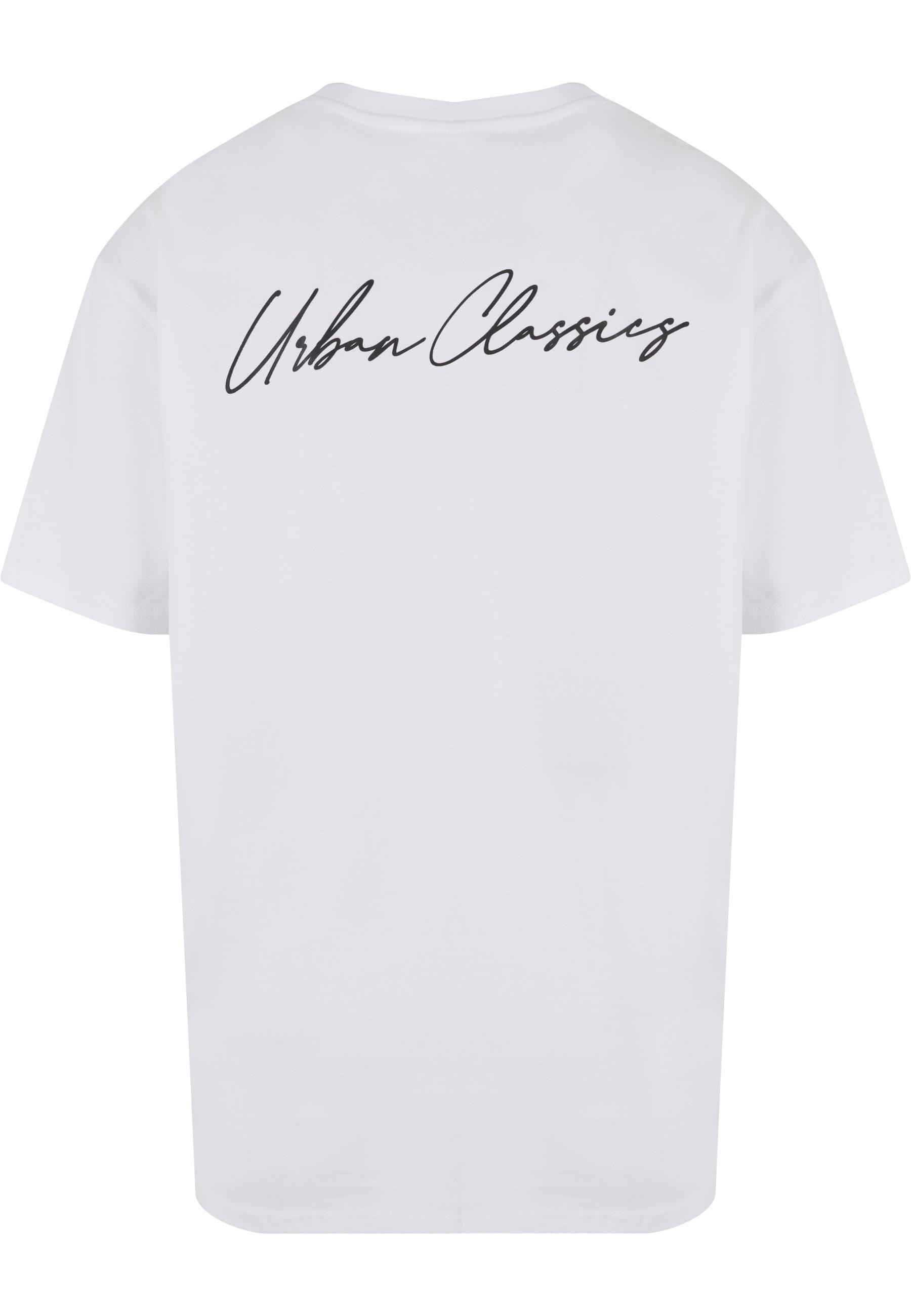 URBAN CLASSICS T-Shirt »Urban Classics UC Signature Logo Tall Tee«, (1 tlg.)