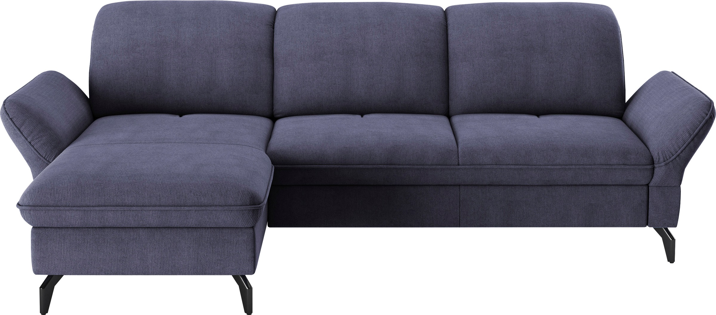 sit&more Ecksofa "Leandro L-Form", Wahlweise mit Bett-, Kopfteil - und Arml günstig online kaufen