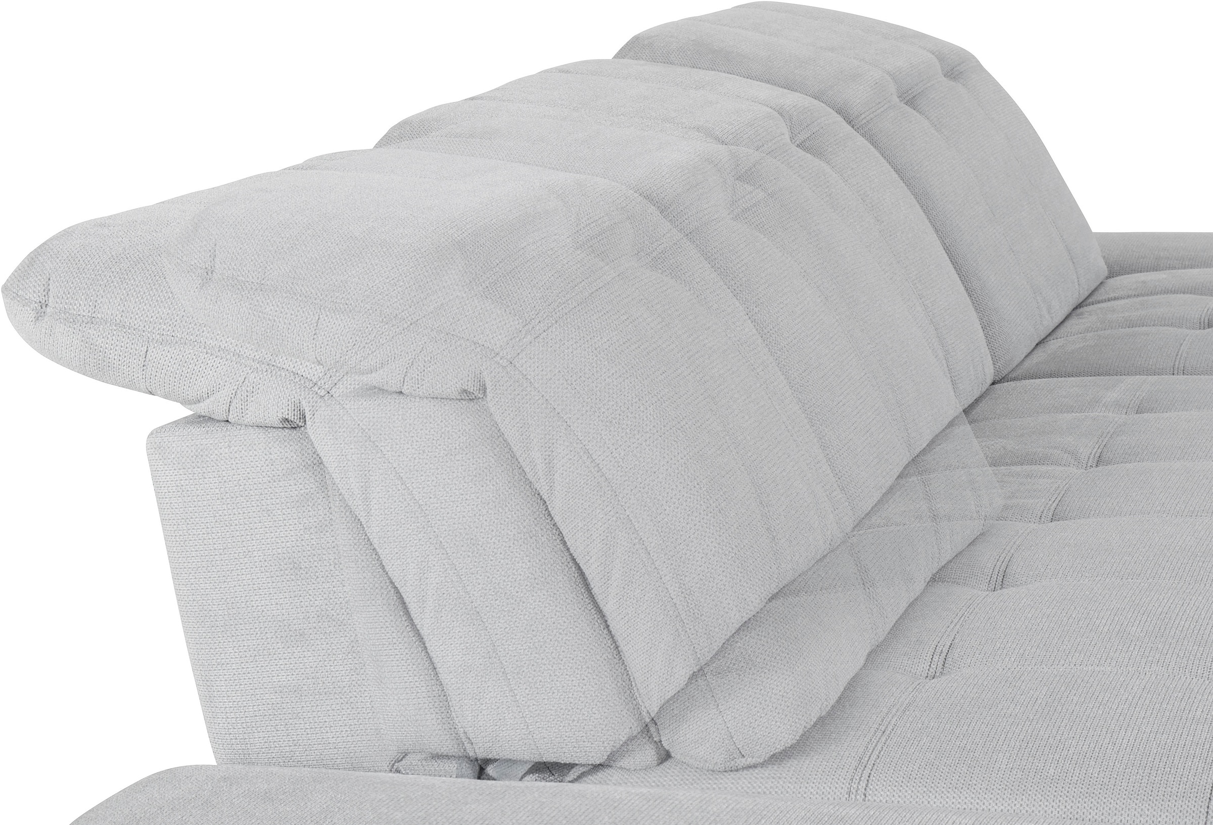 COTTA Ecksofa »Holiday L-Form mit Sitztiefen-, Armteil- und Kopfteilverstellung«, wahlweise mit Bettfunktion & Bettkasten
