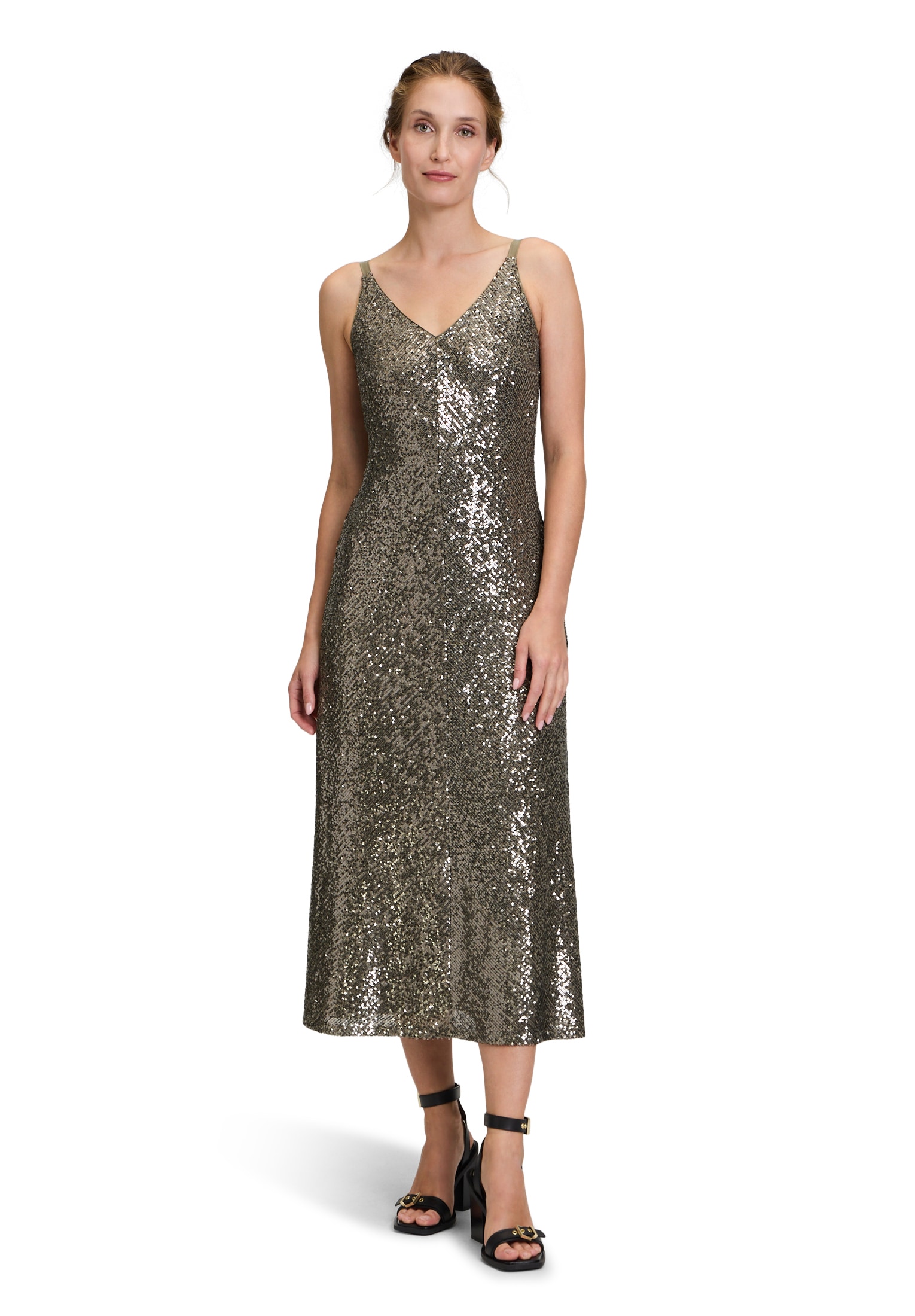 Abendkleid »Vera Mont Abendkleid mit Pailletten«, Glitzernd