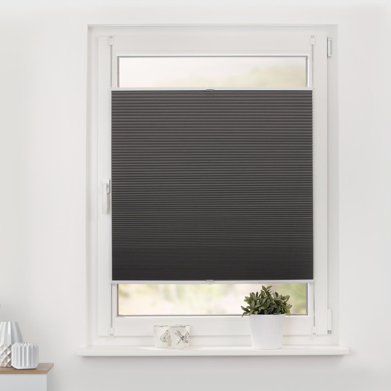 LICHTBLICK ORIGINAL Wabenplissee "Thermo-Plissee Klemmfix ohne Bohren, Verd günstig online kaufen