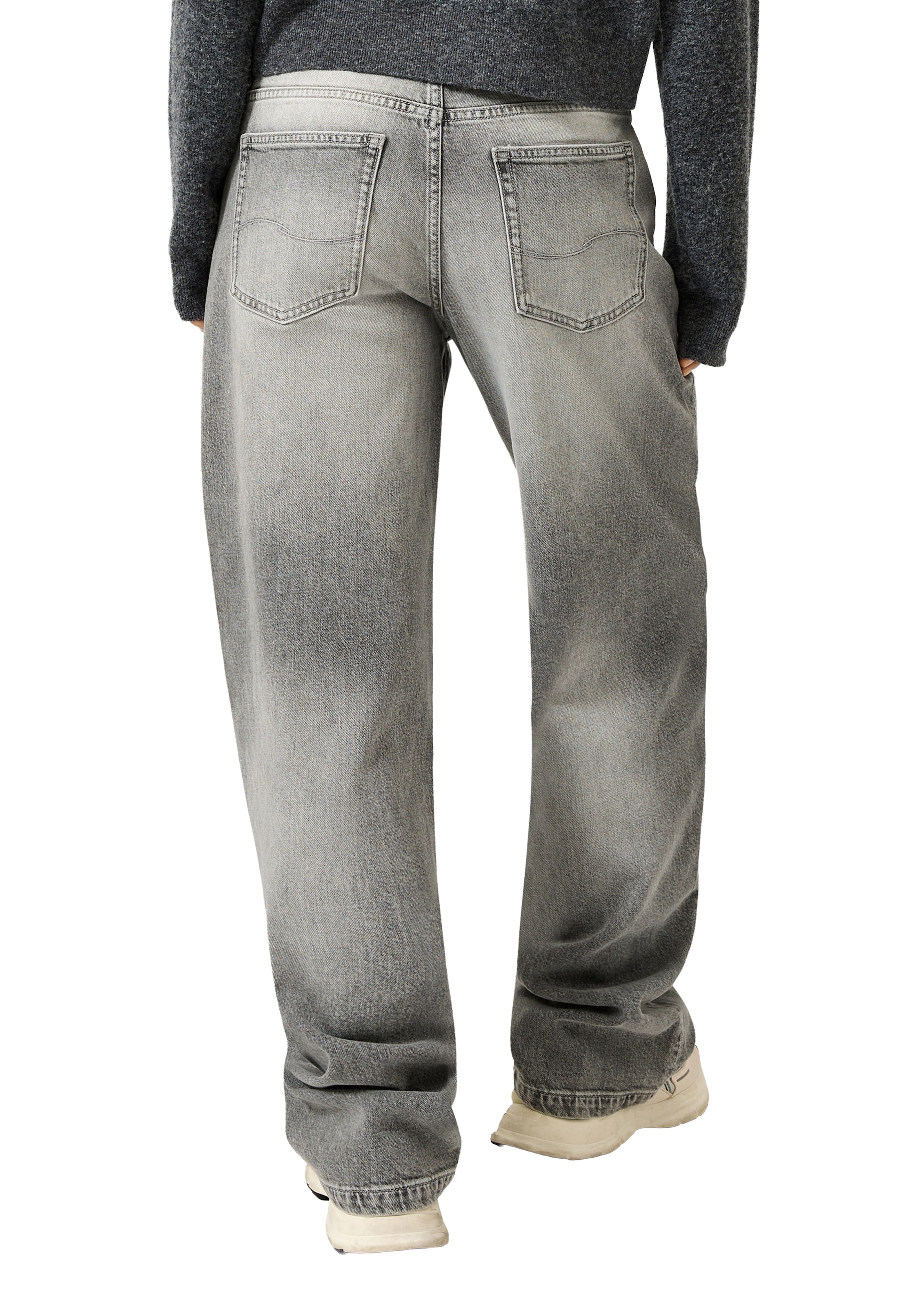 QS 5-Pocket-Hose  Barrel Leg Jeans mit Stretch