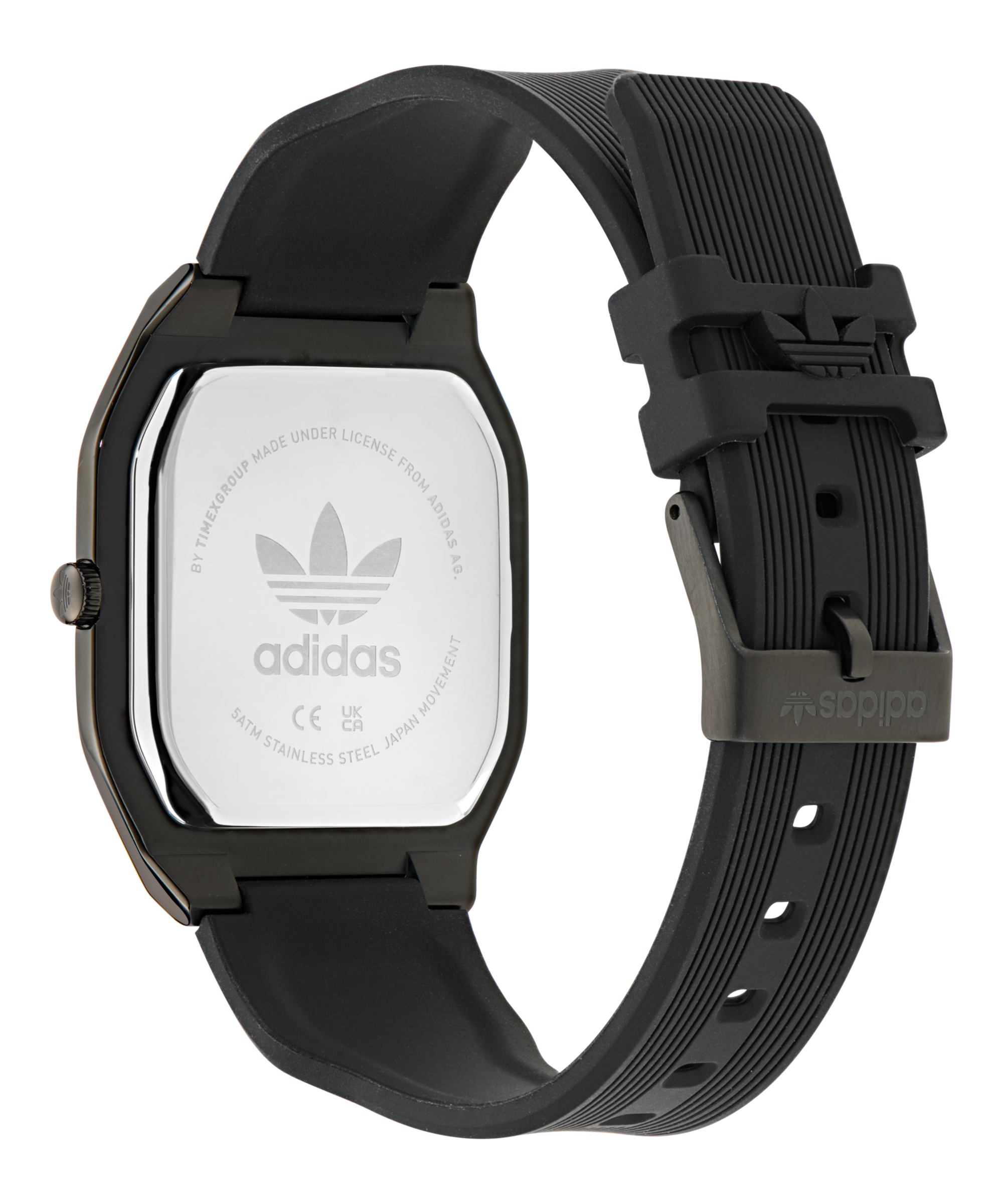 adidas Originals Quarzuhr »CITY TECH SQUARE« Armbanduhr, Damenuhr, Herrenuhr, Silikonarmband, analog