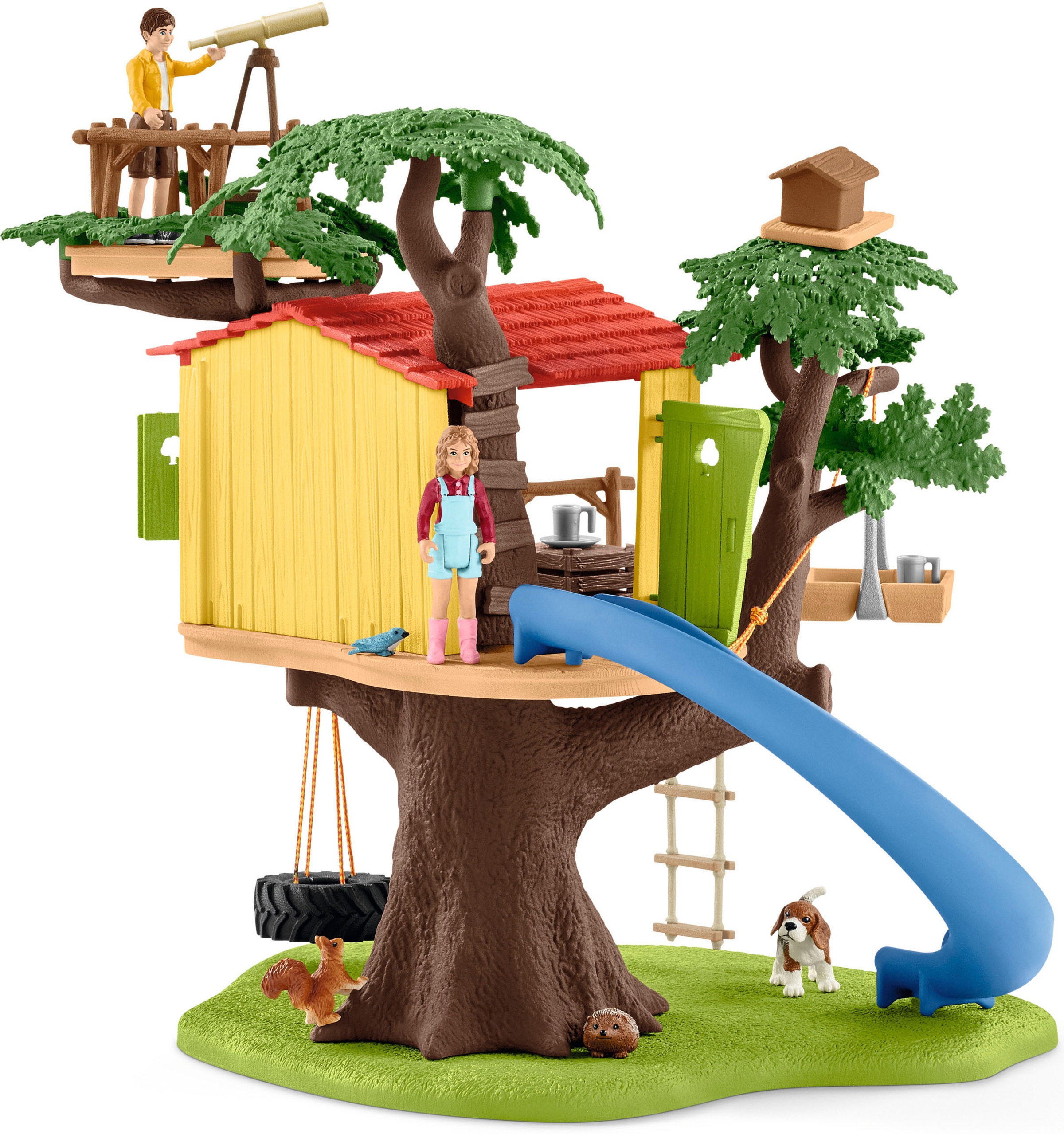 Schleich® Spielwelt »FARM WORLD, Abenteuer Baumhaus (42408)«, Made in Europe