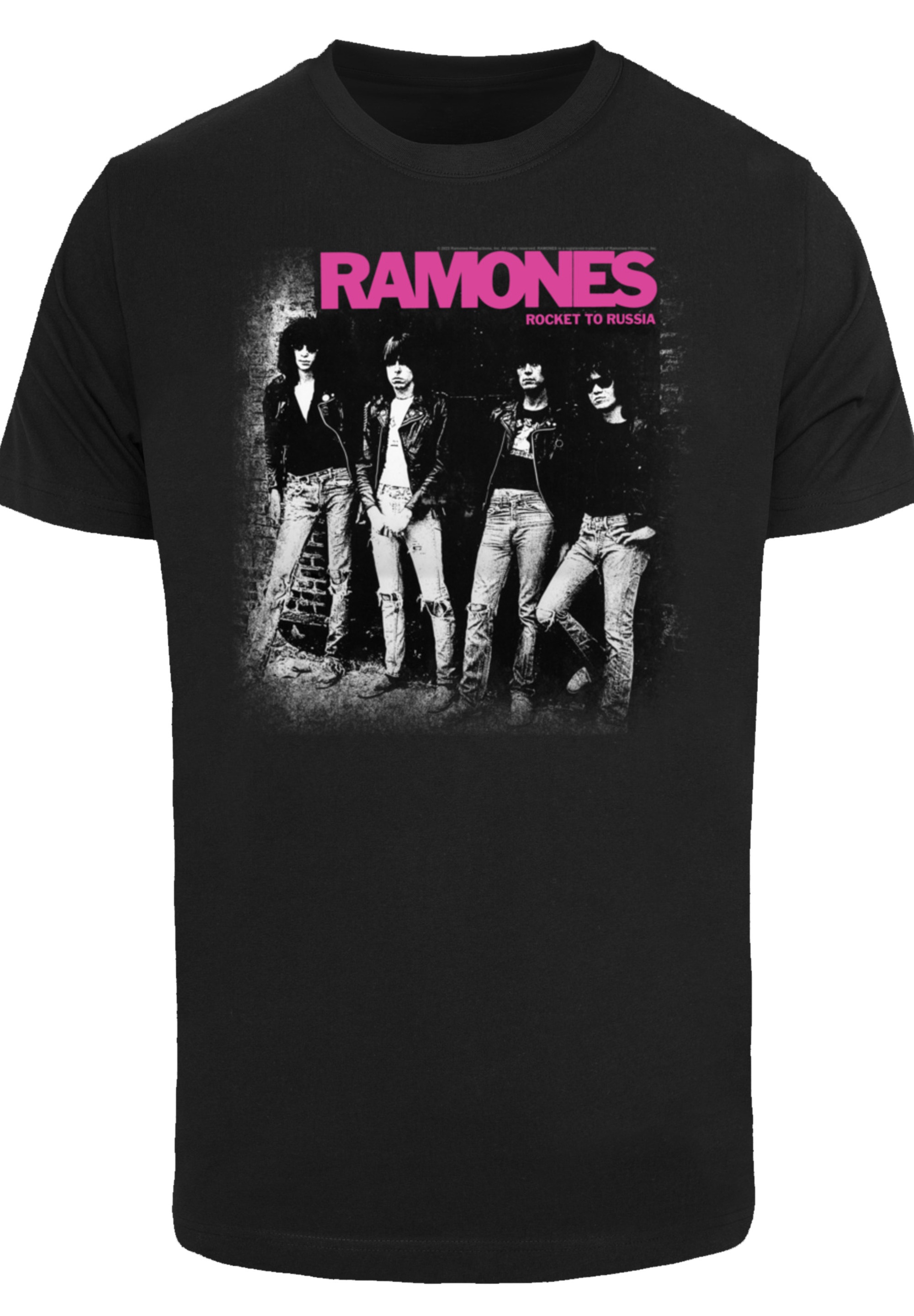 F4NT4STIC T-Shirt »Ramones Rock Musik Band«, Premium Qualität, Band, Rock-Musik