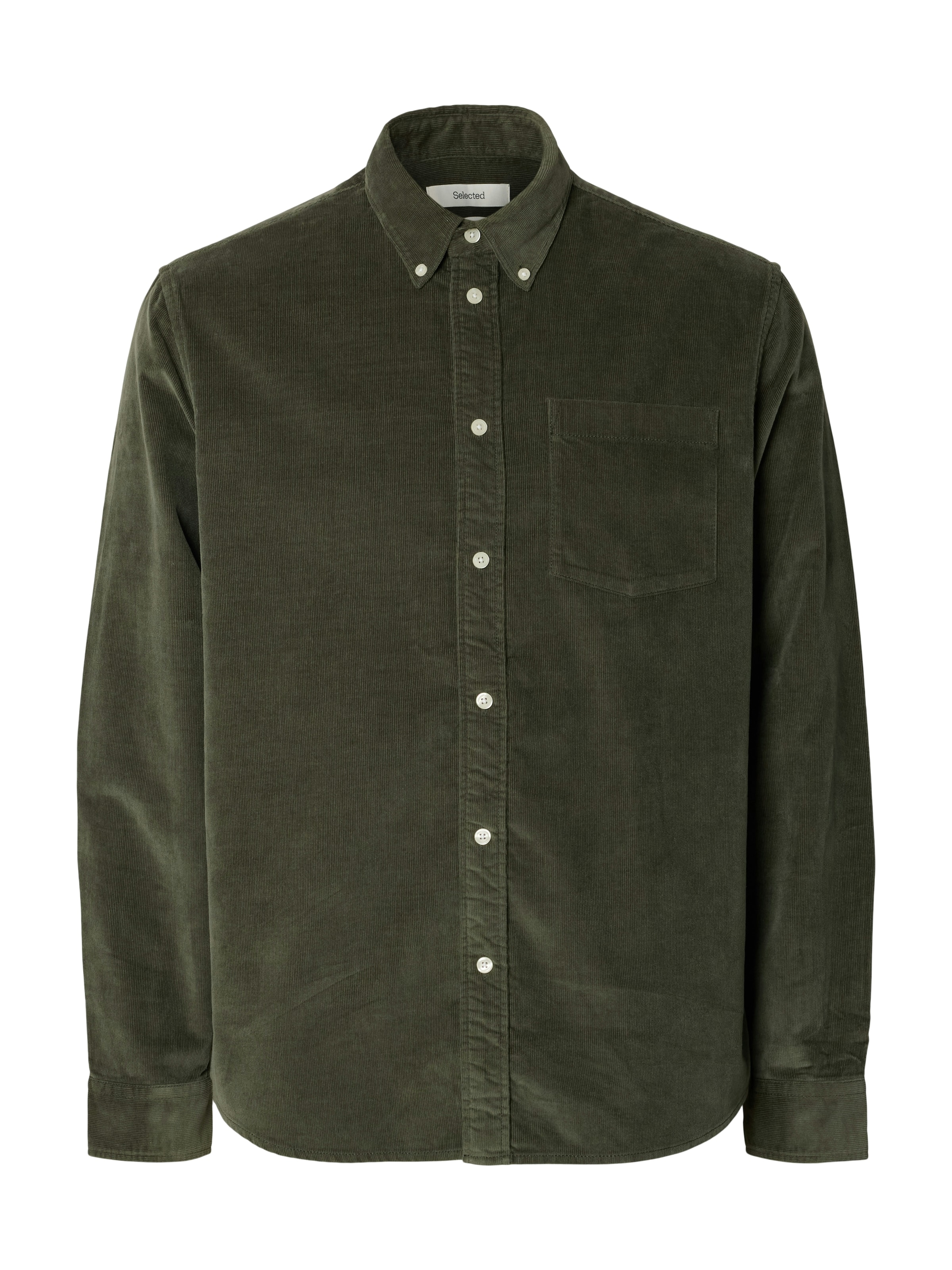 SELECTED HOMME Langarmhemd »SLHREG-DAN CORD SHIRT LS«
