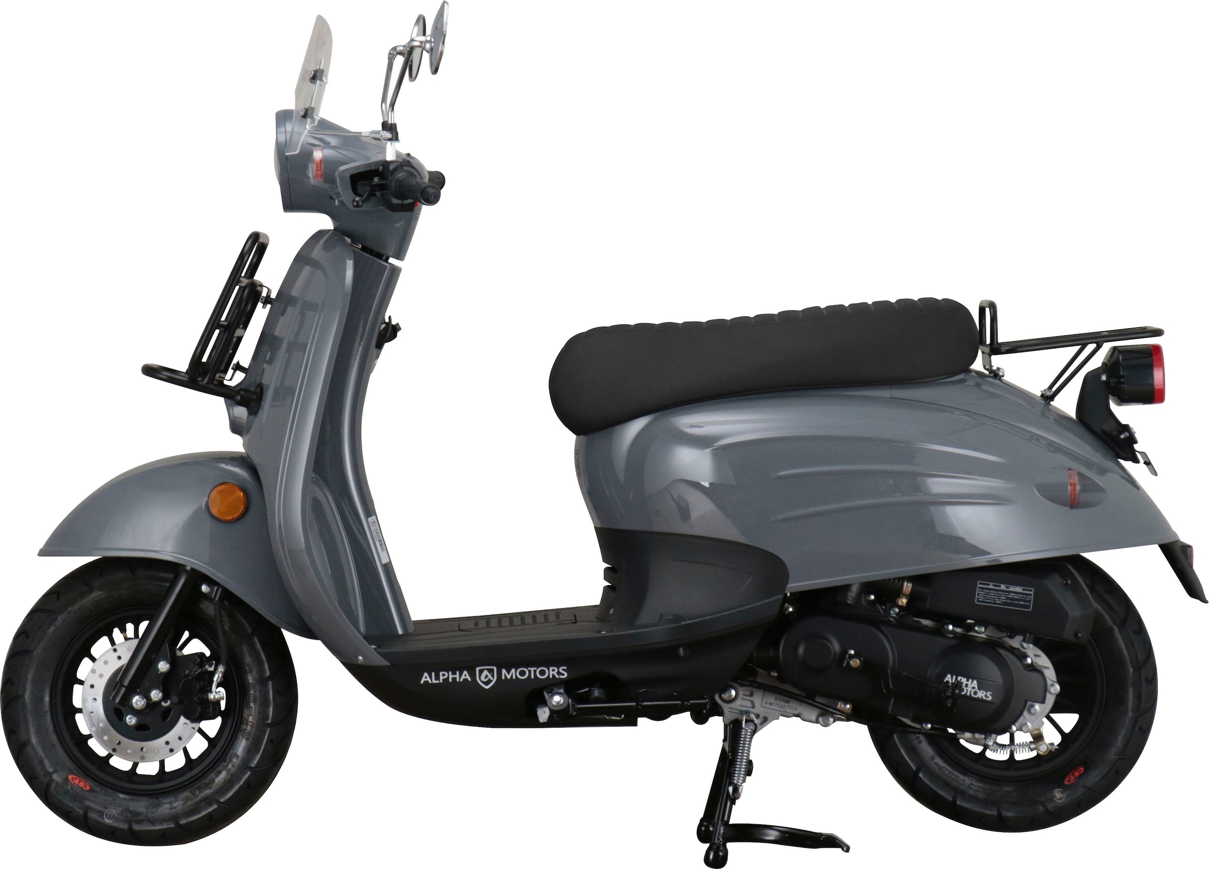 Alpha Motors Mofaroller »Adria«, 50 cm³, 25 km/h, Euro 5, 2,72 PS, (inkl. Windschild), mit Lenkerschloss und Windschild