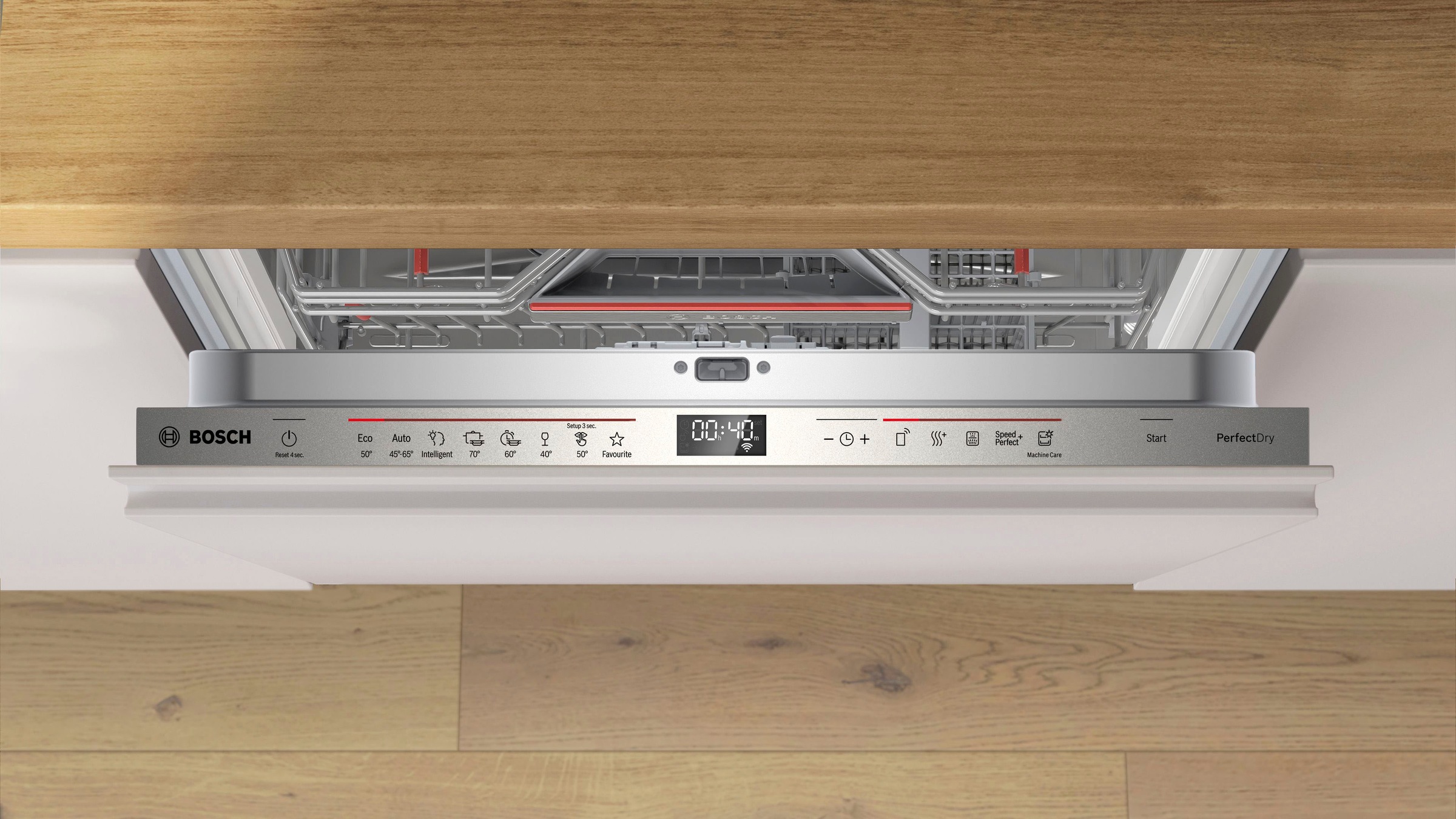 BOSCH vollintegrierbarer Geschirrspüler 6 »SMV6YAX04E«, 13 Maßgedecke
