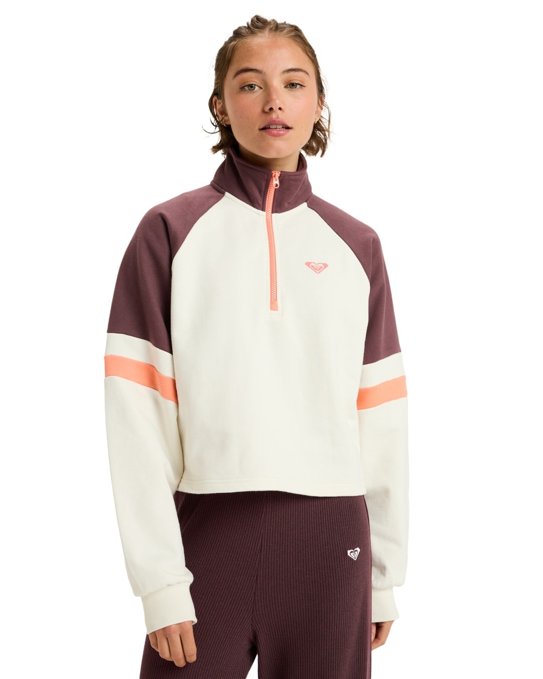 Roxy Sweatshirt »Essential Energy Boxy Half Zip«