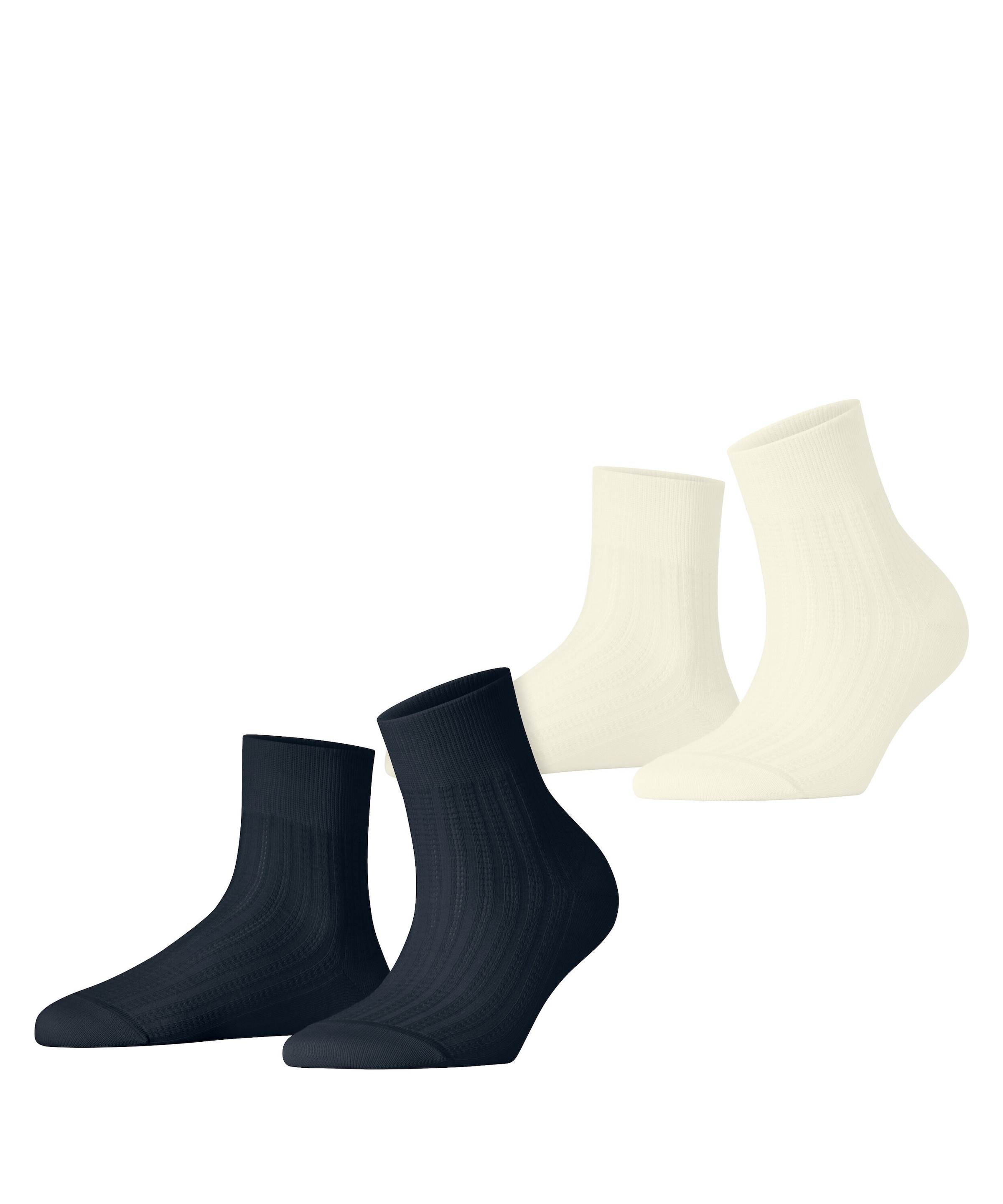 Esprit Socken »Cozy Braid 2-Pack« 2 Stk. tlg.