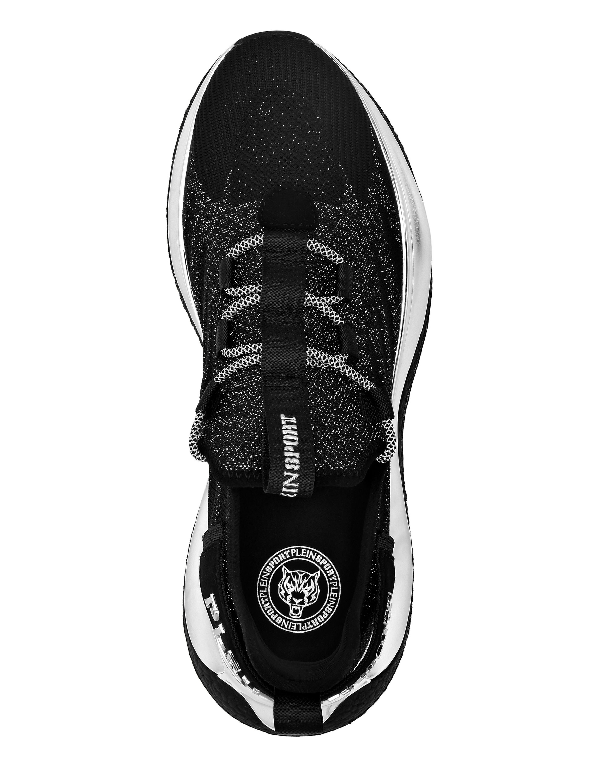 Sneaker PLEIN SPORT "The Iron Tiger Gen.x.2", Damen, Gr. 38, Normalschaft, 0291, schwarz, nickel, Schuhe Sneaker 2