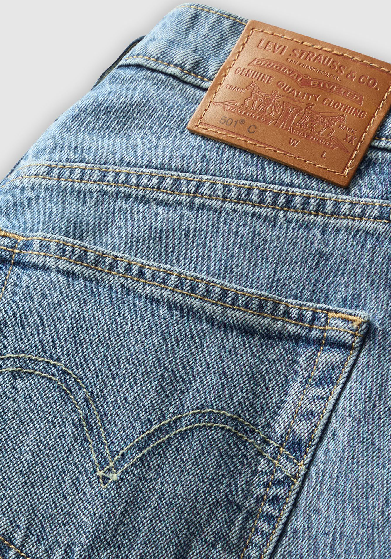 Thumbnail - Levis Stretch-Jeans "LV Jeans 501 CURVE BLACKS" mit gerader Beinform