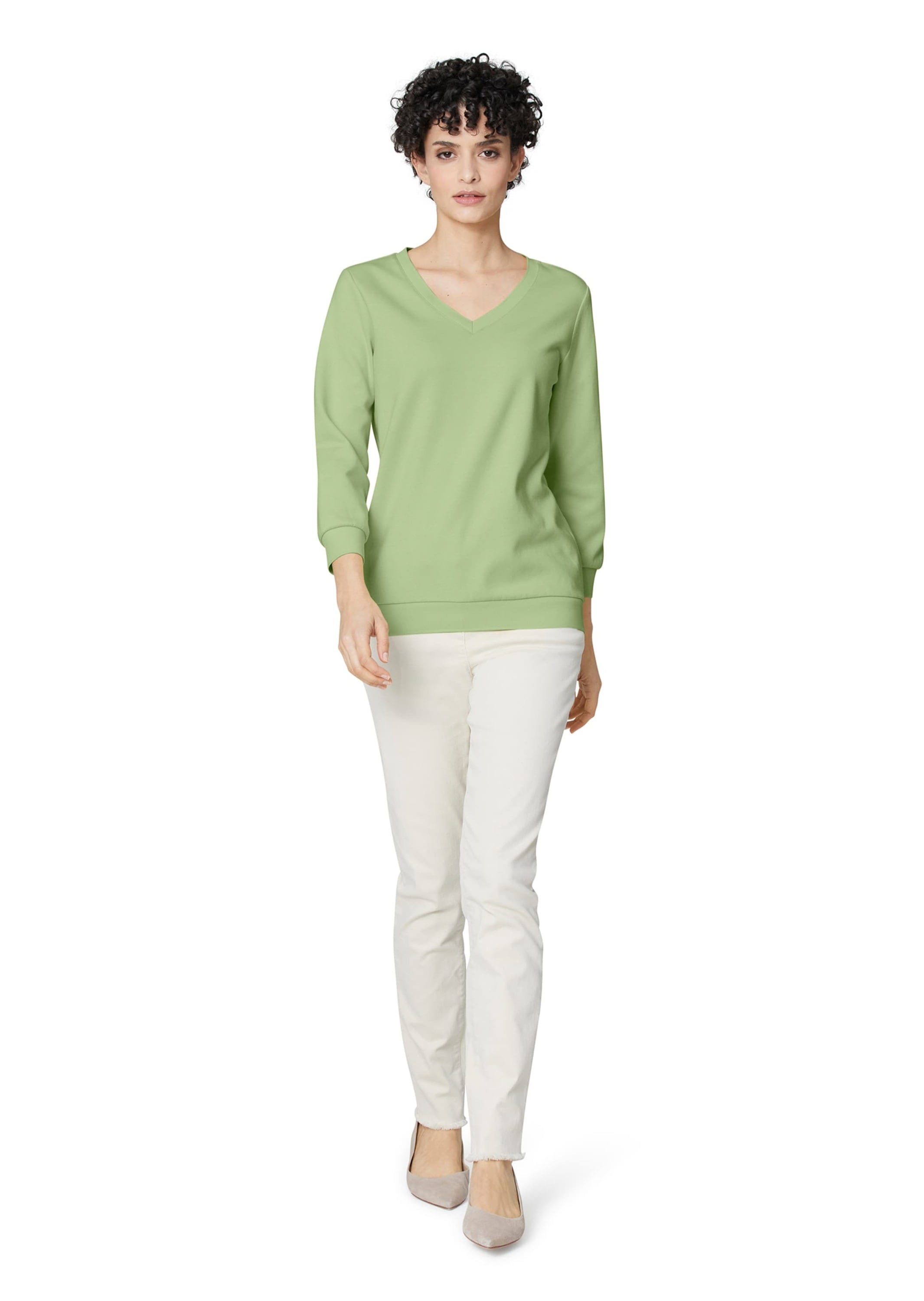 MADELEINE 3/4-Arm-Shirt »Sweatshirt Sweatshirt mit 3/4-langen Ärmeln.«