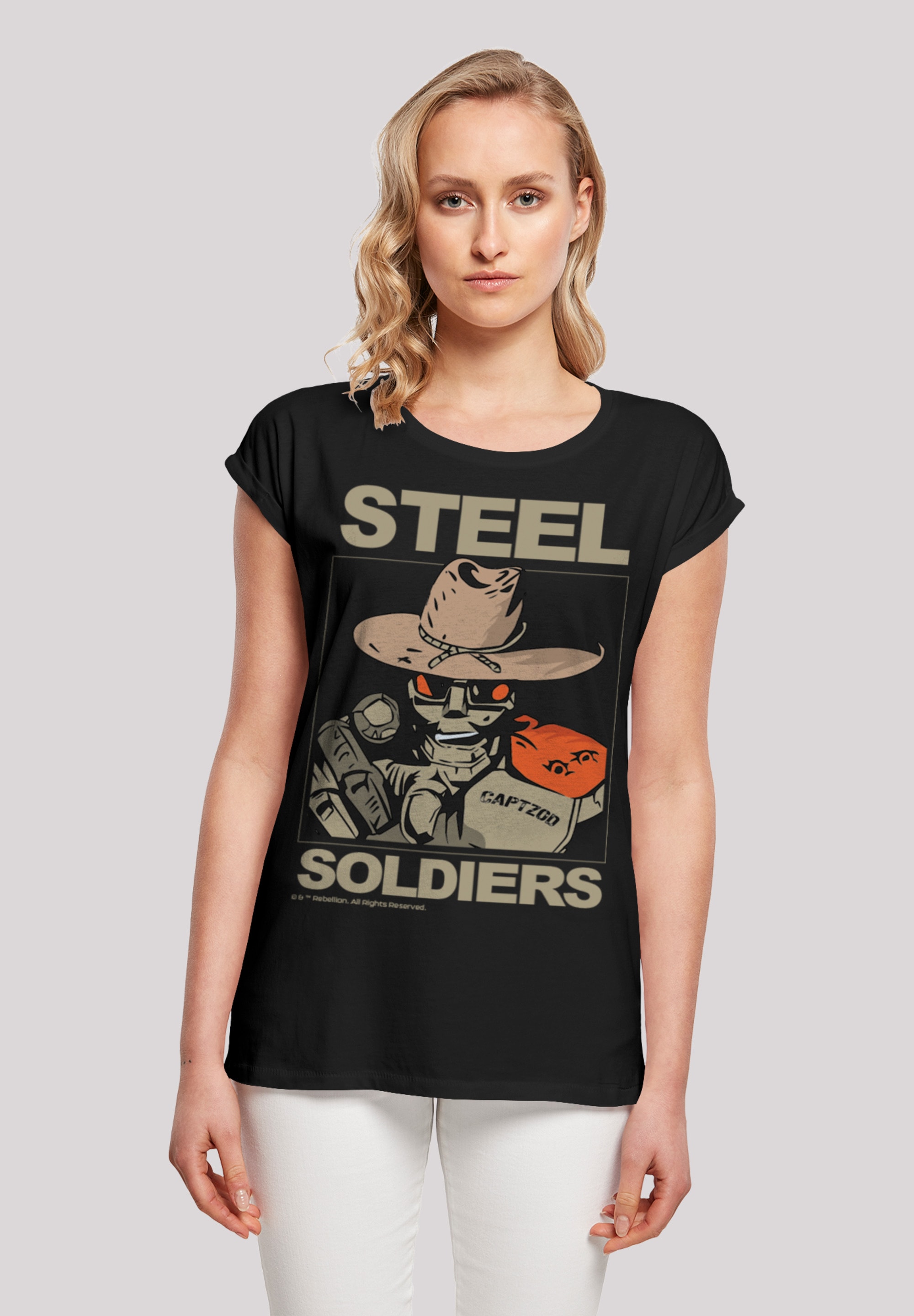 F4NT4STIC Marškinėliai »Retro Gaming STEEL SOLDI...