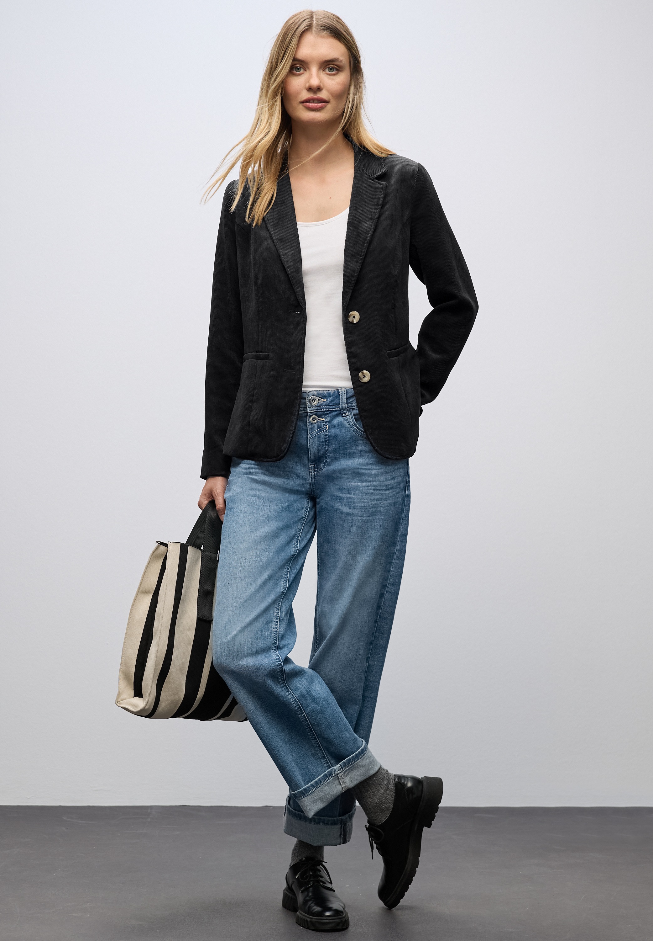 STREET ONE Kurzblazer mit Reverskragen günstig online kaufen