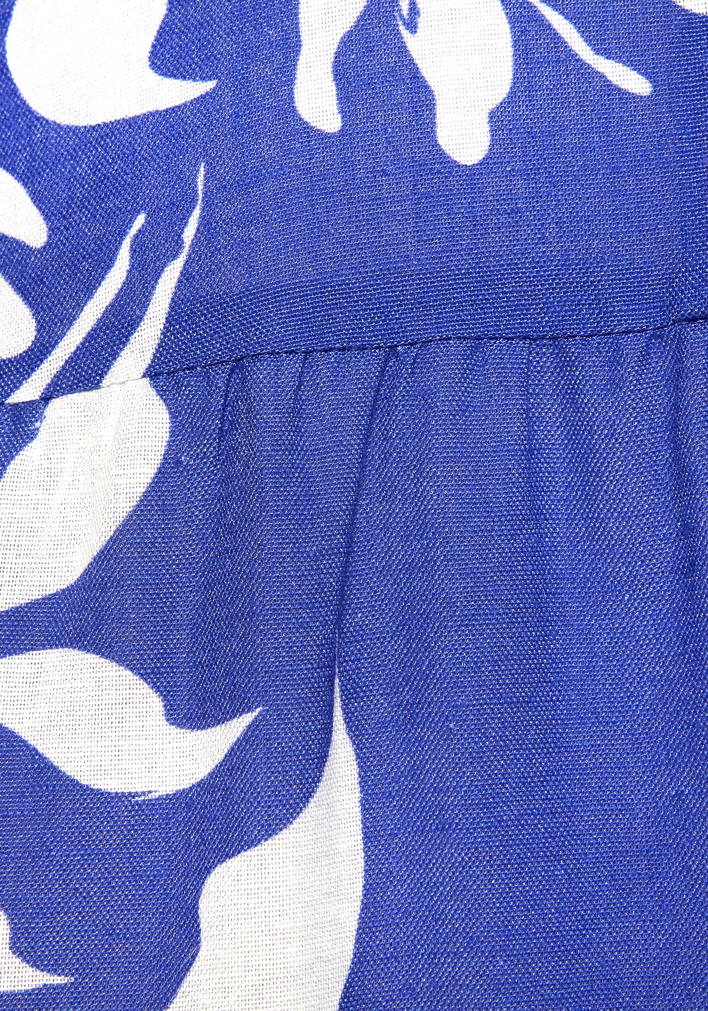 Thumbnail - LASCANA Longbluse aus weicher Webware mit Leinenanteil, sommerliche Tunika