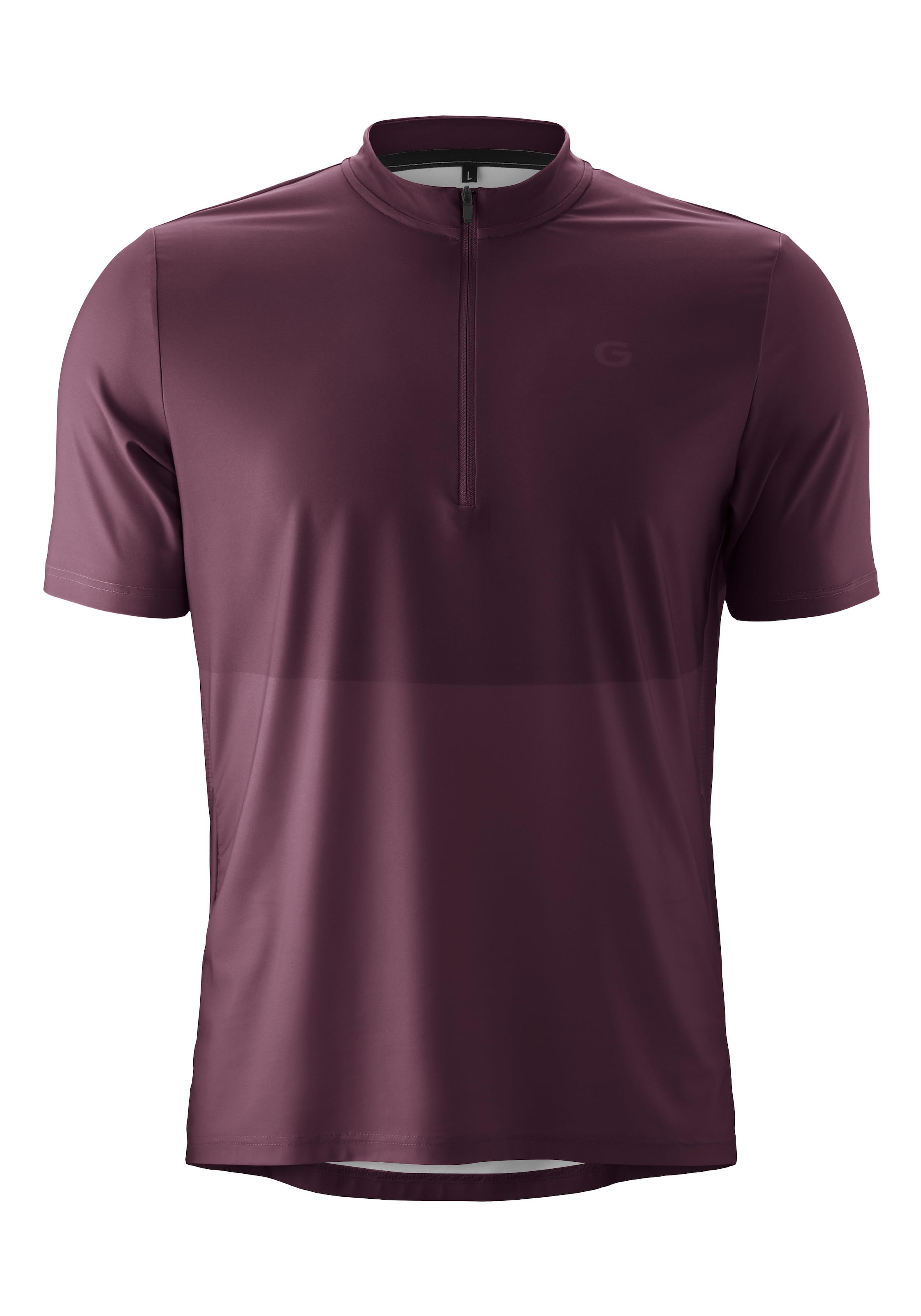 Gonso Radtrikot "Adventure Jersey Halfzip M" Herren Fahrradtrikot, modernes Half-Zip Trikot mit Rückentasche