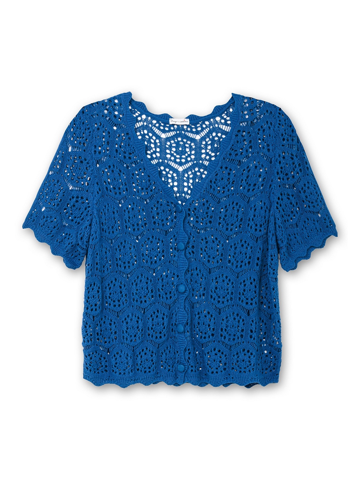 sheego by Joe Browns Cardigan »Große Größen«, im Ajourmuster
