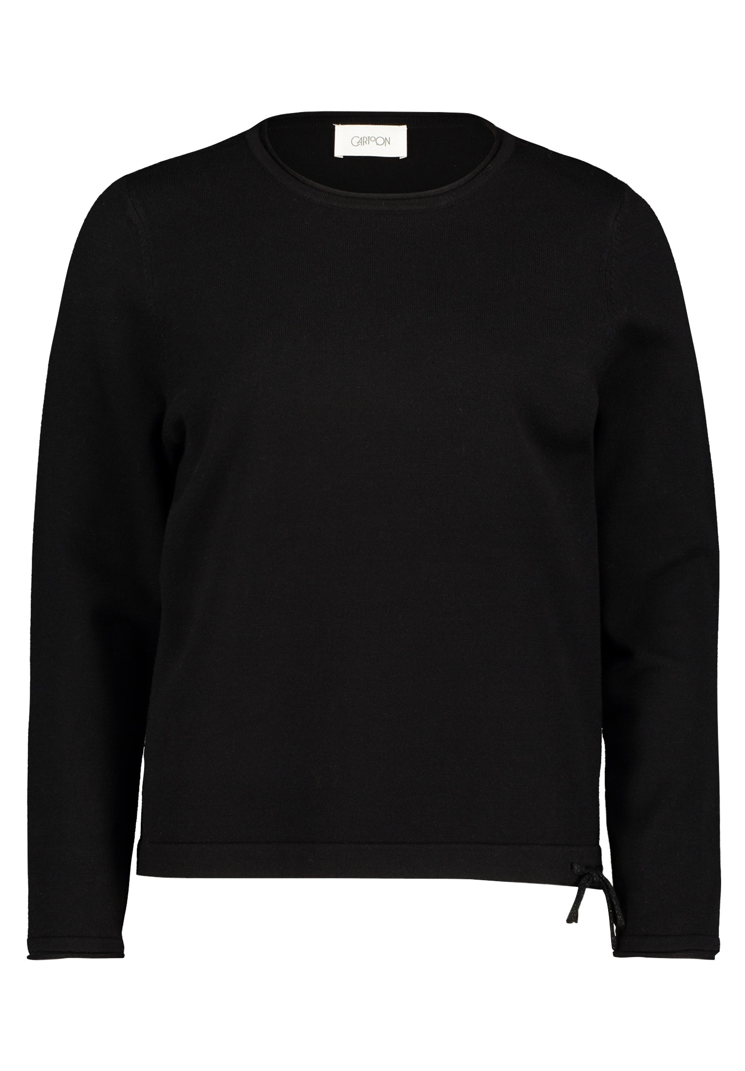 Cartoon Strickpullover "Cartoon Strickpullover mit Rundhalsausschnitt", (1 günstig online kaufen