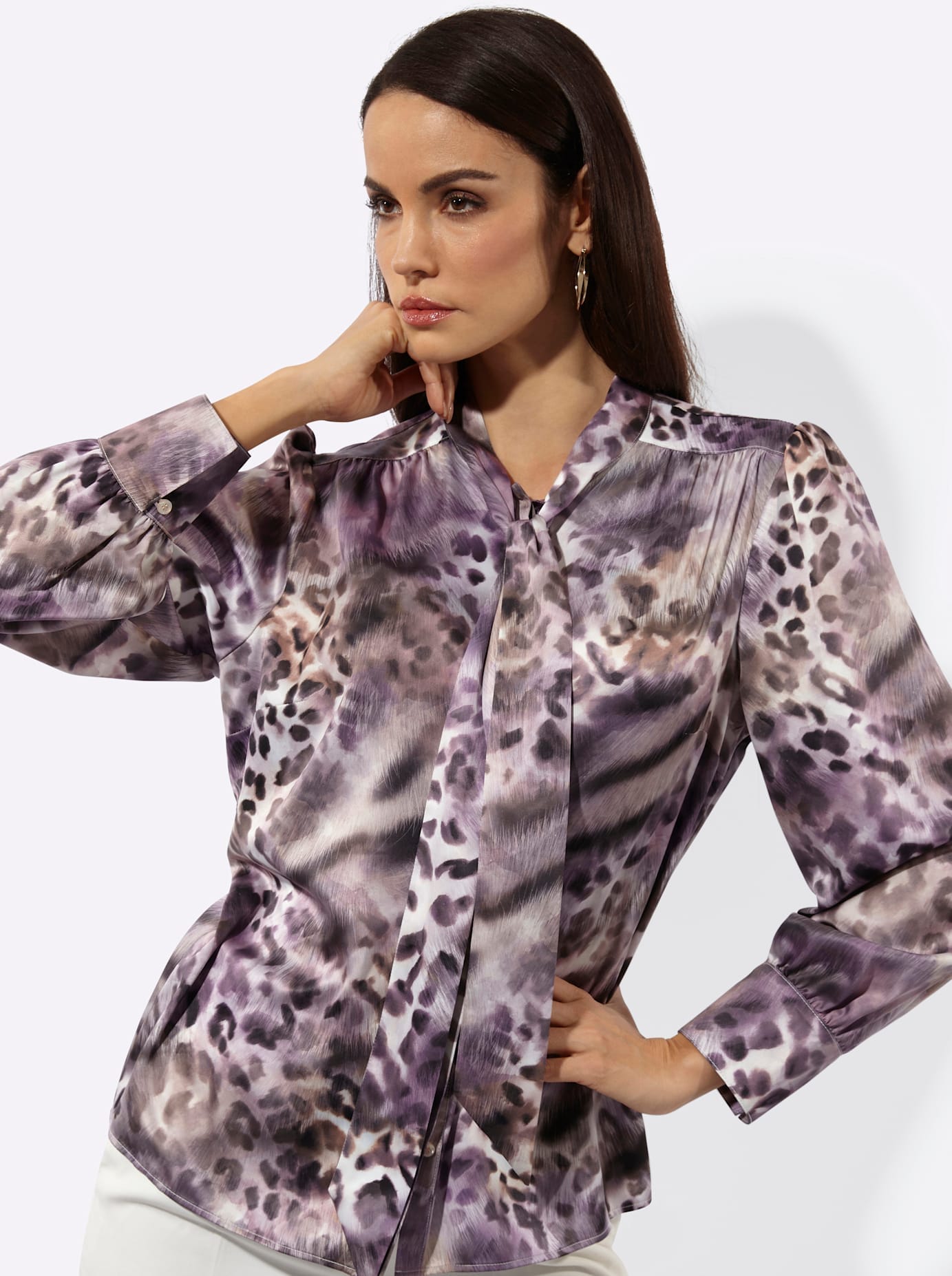 creation L Druckbluse