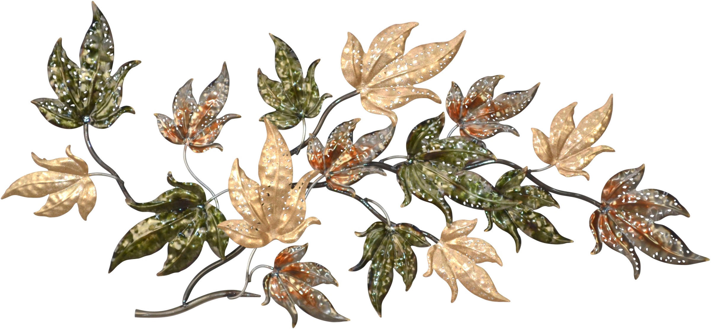 HOFMANN LIVING AND MORE Wanddekoobjekt "Wanddekoration" Herbstlicher Zweig günstig online kaufen