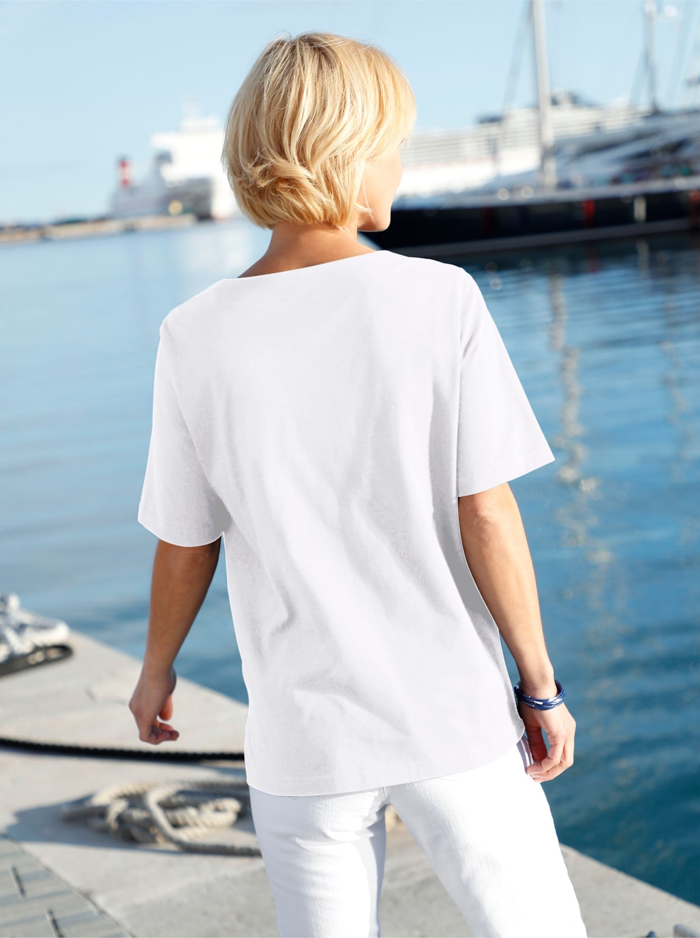 Casual Looks Kurzarmshirt »Shirt«, (1 tlg.)
