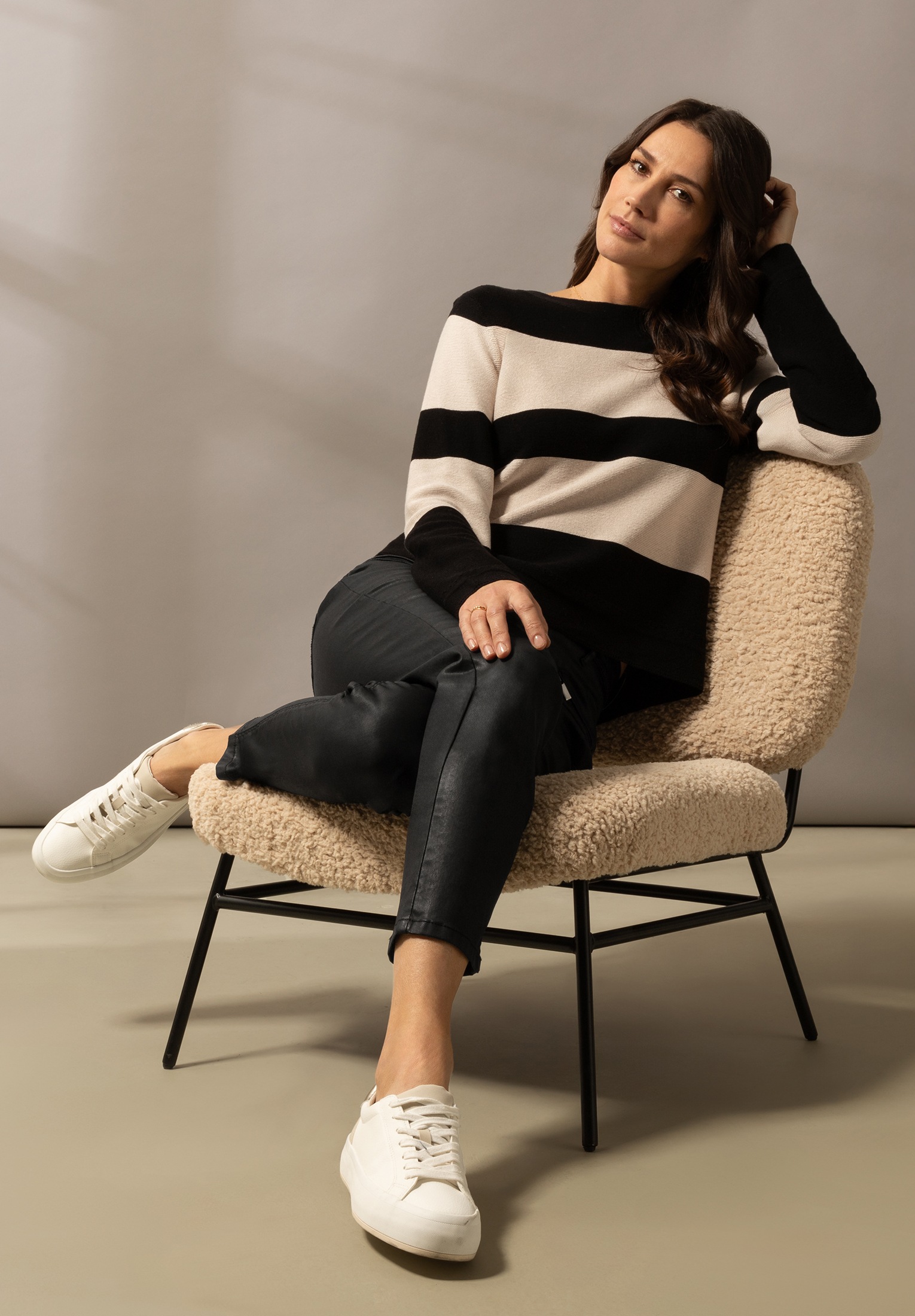 Betty Barclay Strickpullover »Betty Barclay Feinstrickpullover mit Streifen«, (1 tlg.), Ringel