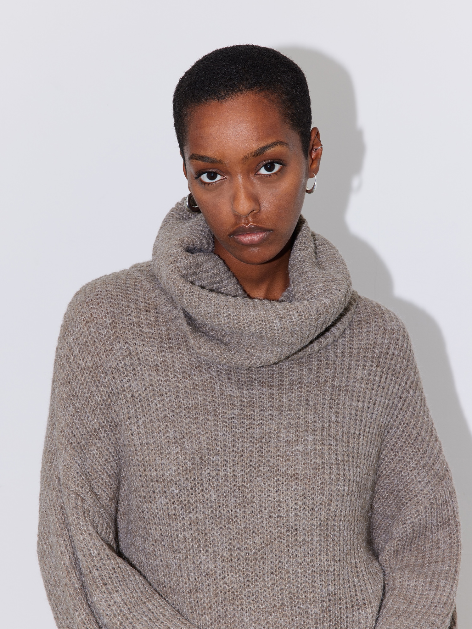 LeGer Strickpullover »Juna, LeGer by Lena Gercke«, Loose fit mit Rundhalsausschnitt