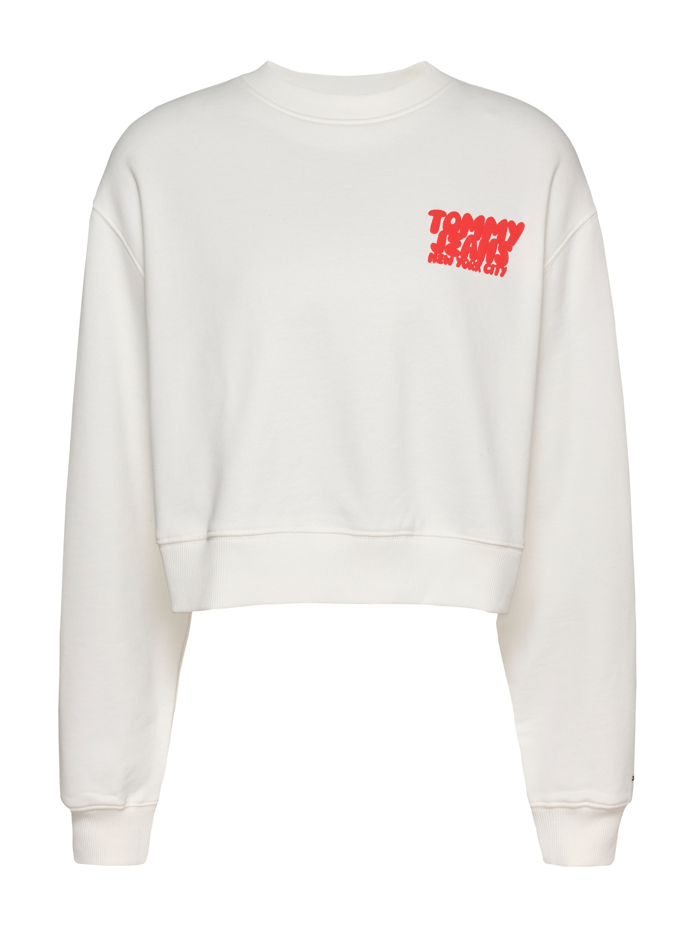 Tommy Jeans Sweatshirt »TJW RLX CRP TJ BUBBLE CREW«, mit großem Logodruck auf dem Rücken