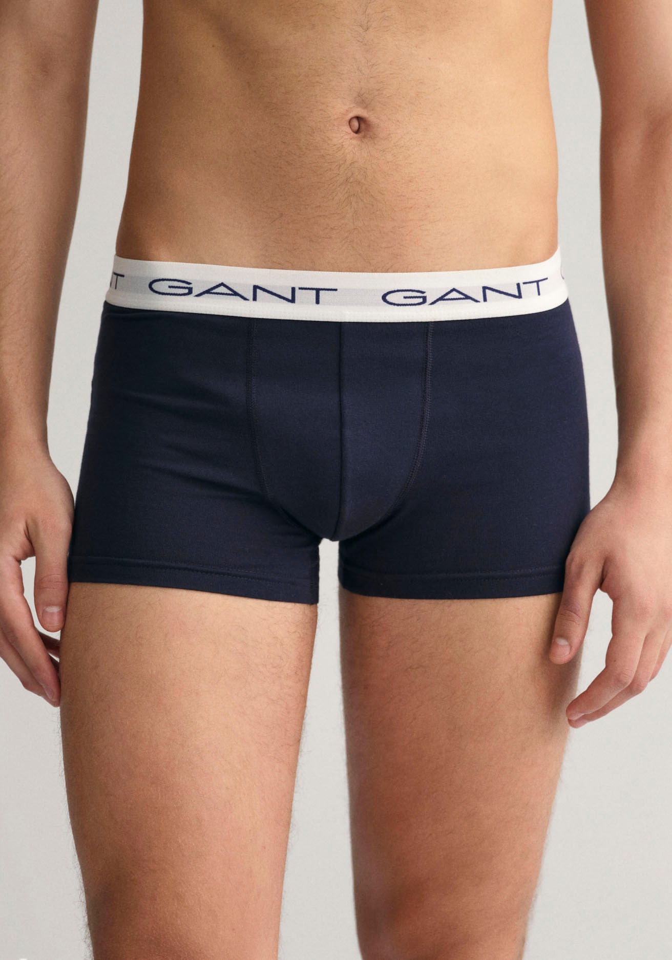 Gant Boxershorts, (Packung, 3 St., 3), mit elastischem Logobund günstig online kaufen