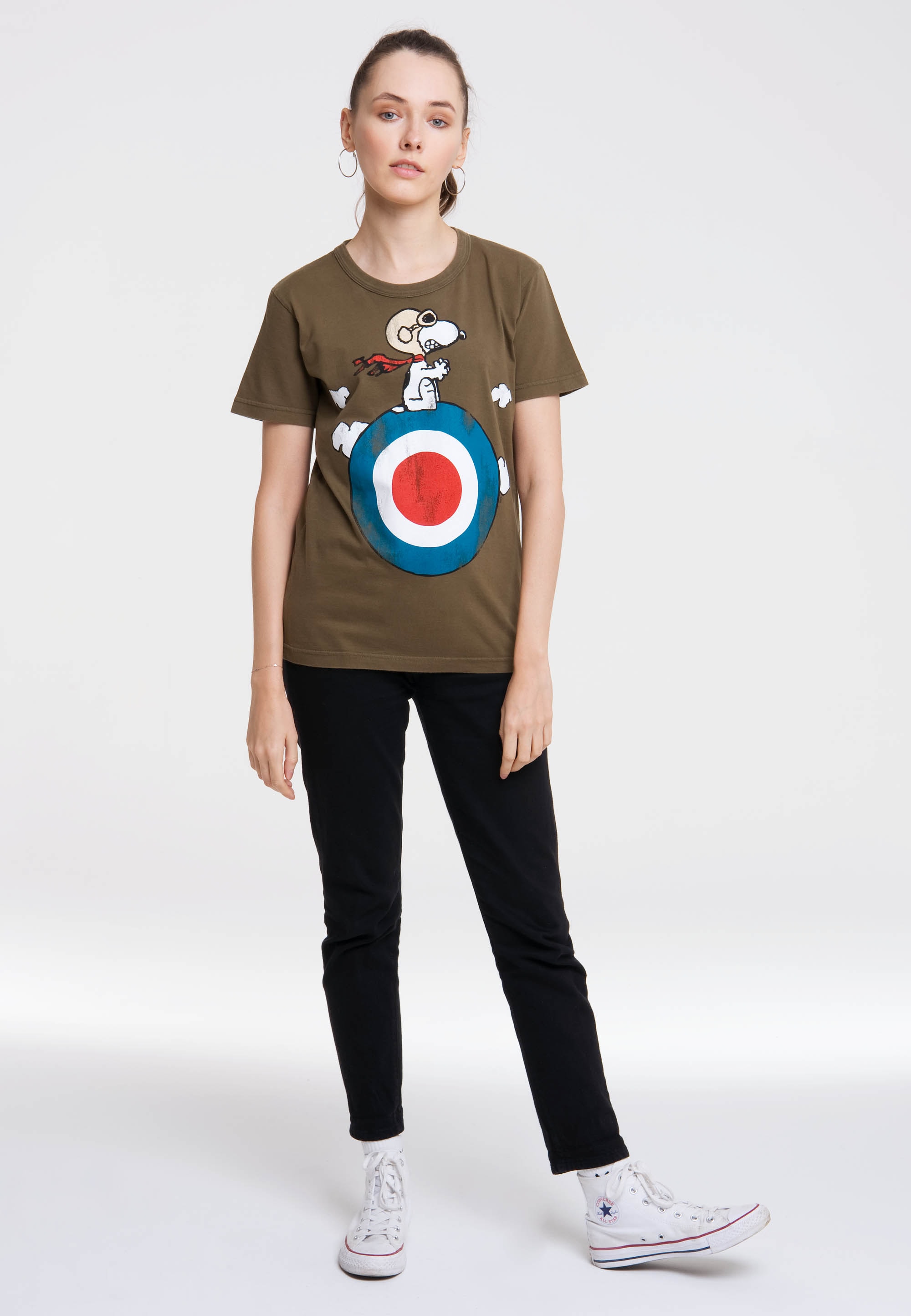 LOGOSHIRT T-Shirt »Peanuts - Snoopy«, mit lizenziertem Print online  bestellen | BAUR