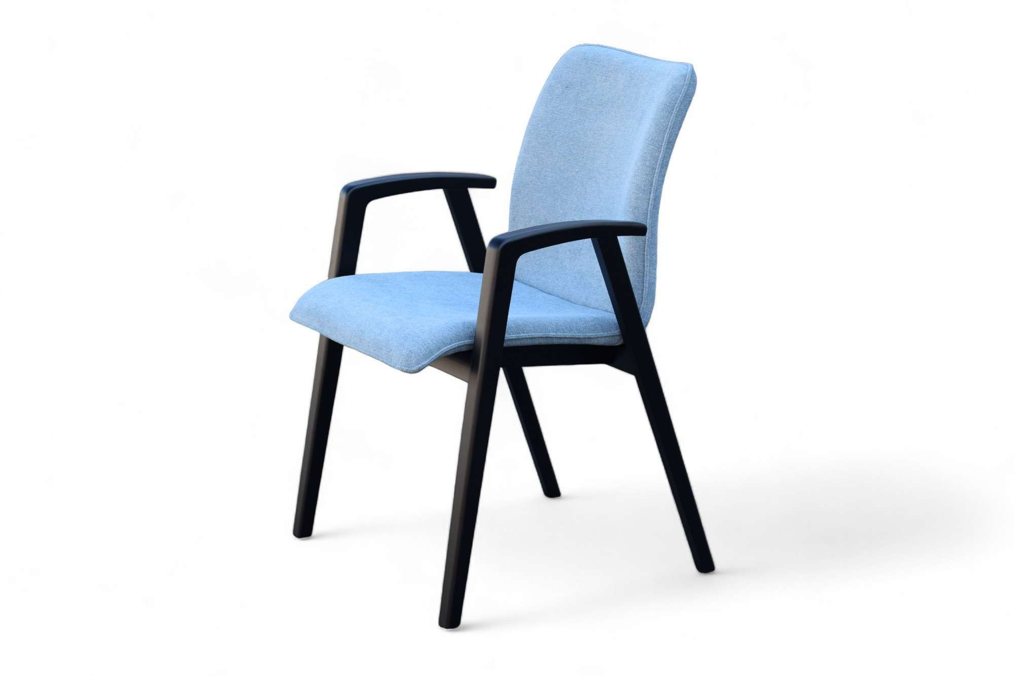 Thumbnail - OTTO home Armlehnstuhl "Loreen Esszimmerstuhl, Polsterstuhl, Wohnstuhl, Essstuhl mit Armlehnen" (Set) 2 Stk.Massivholzge...