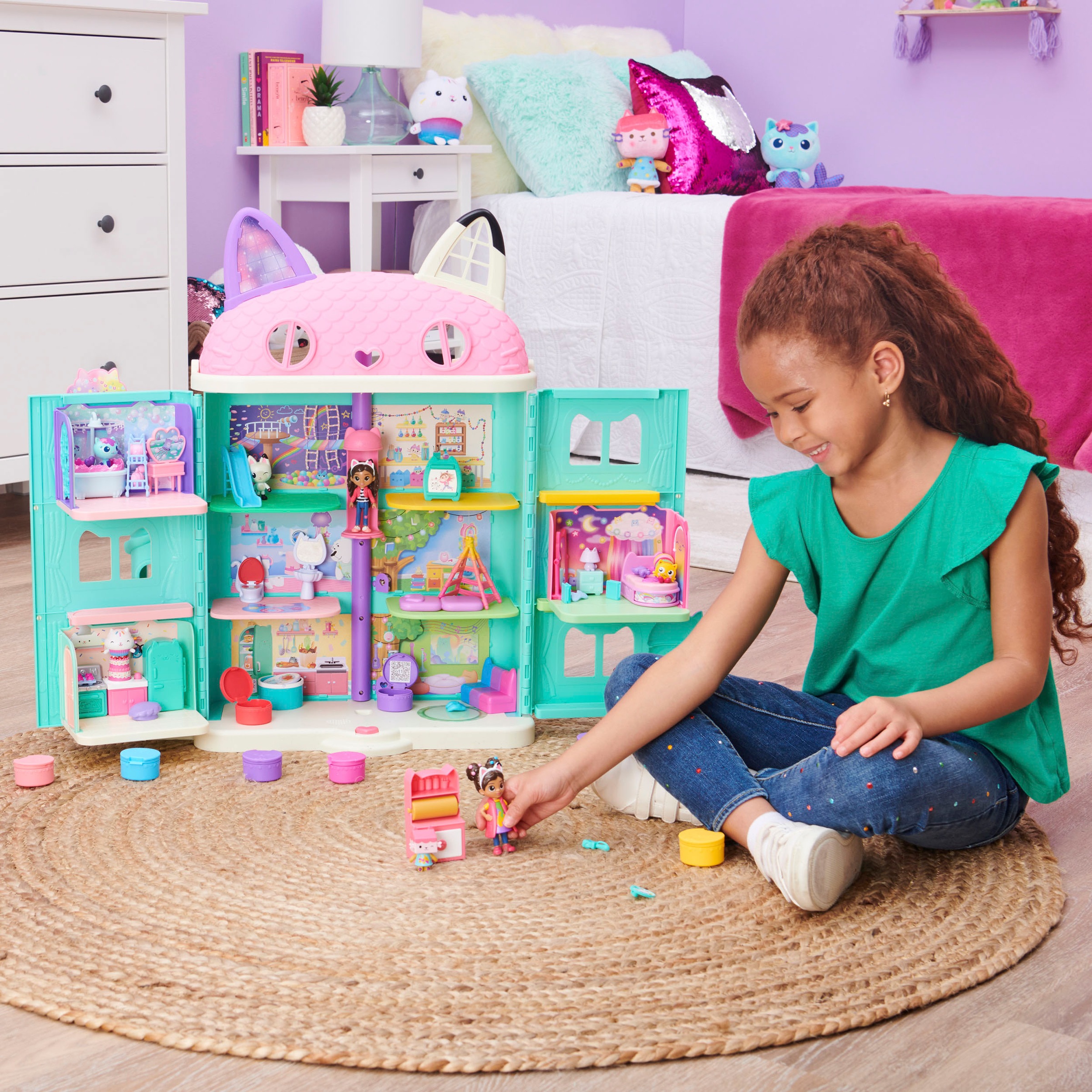 Spin Master Spielwelt »Gabby's Dollhouse - Cat-tivity Pack – Bastelset mit Baby Box«, Art Studio