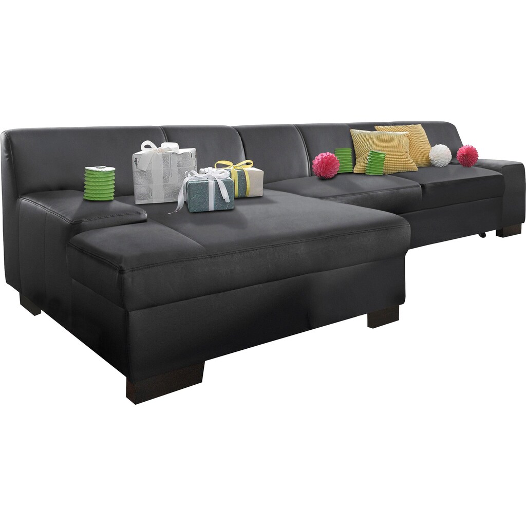 DOMO collection Ecksofa »Norma L-Form«