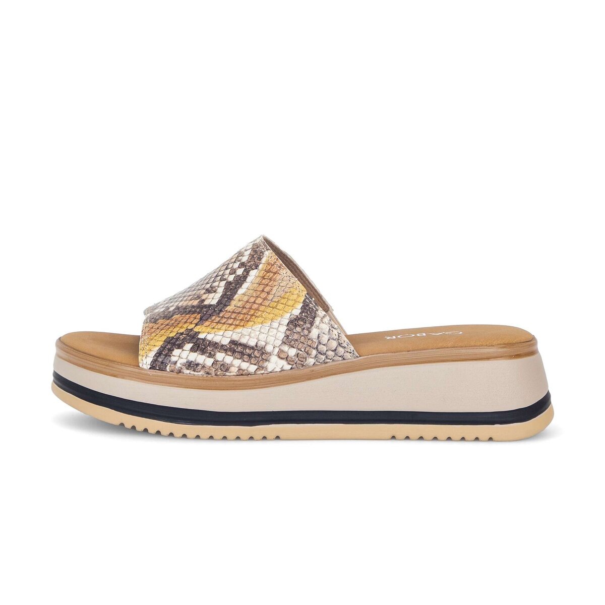 Gabor Pantolette "Pantolette Leder Reptiloptik" günstig online kaufen