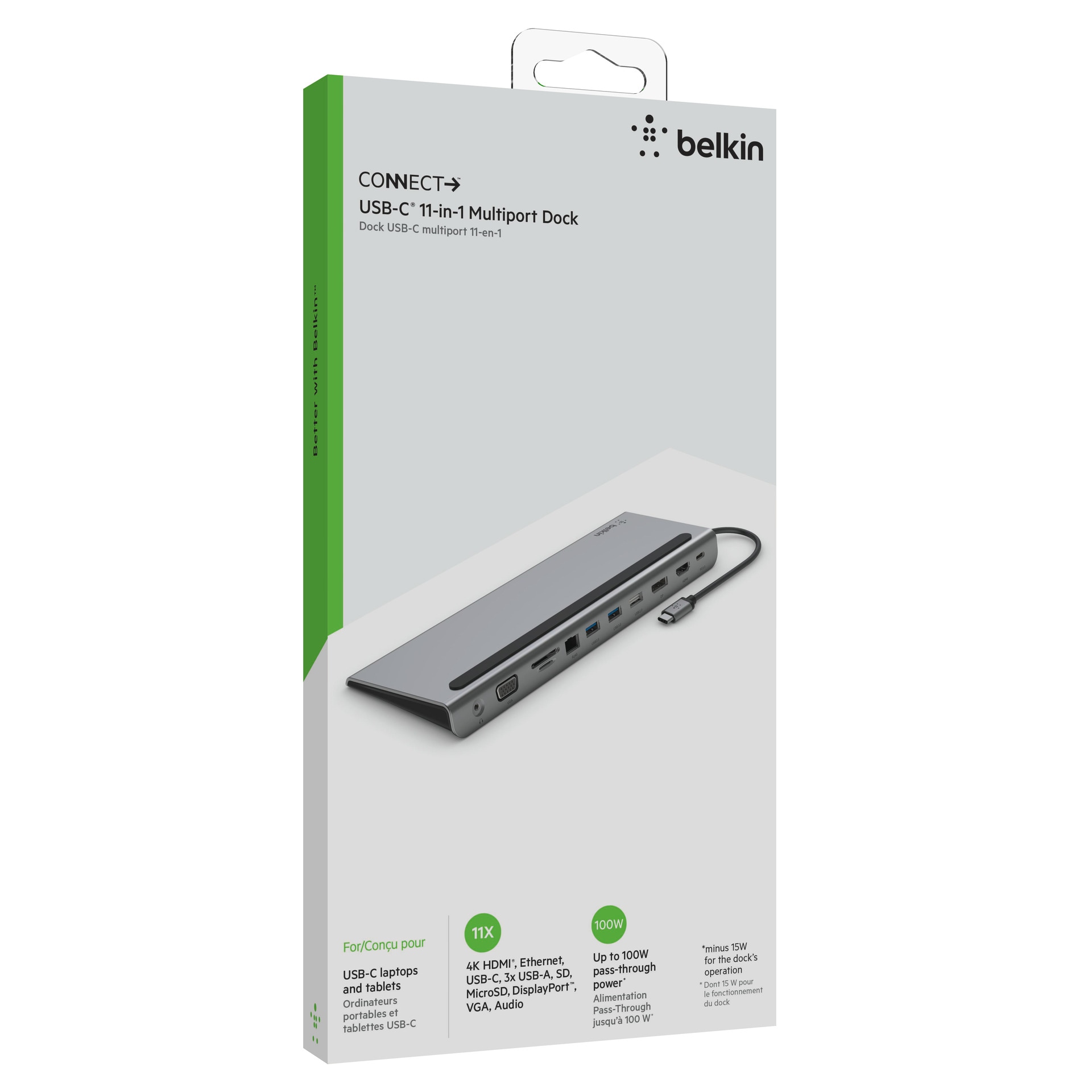 Belkin Laptop-Dockingstation »Connect USB-C 11-in-1 Multiport Dock«