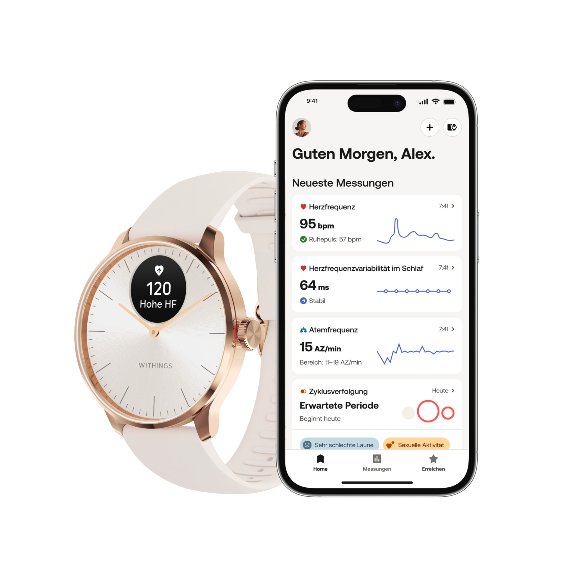 Withings Smartwatch »ScanWatch Light«