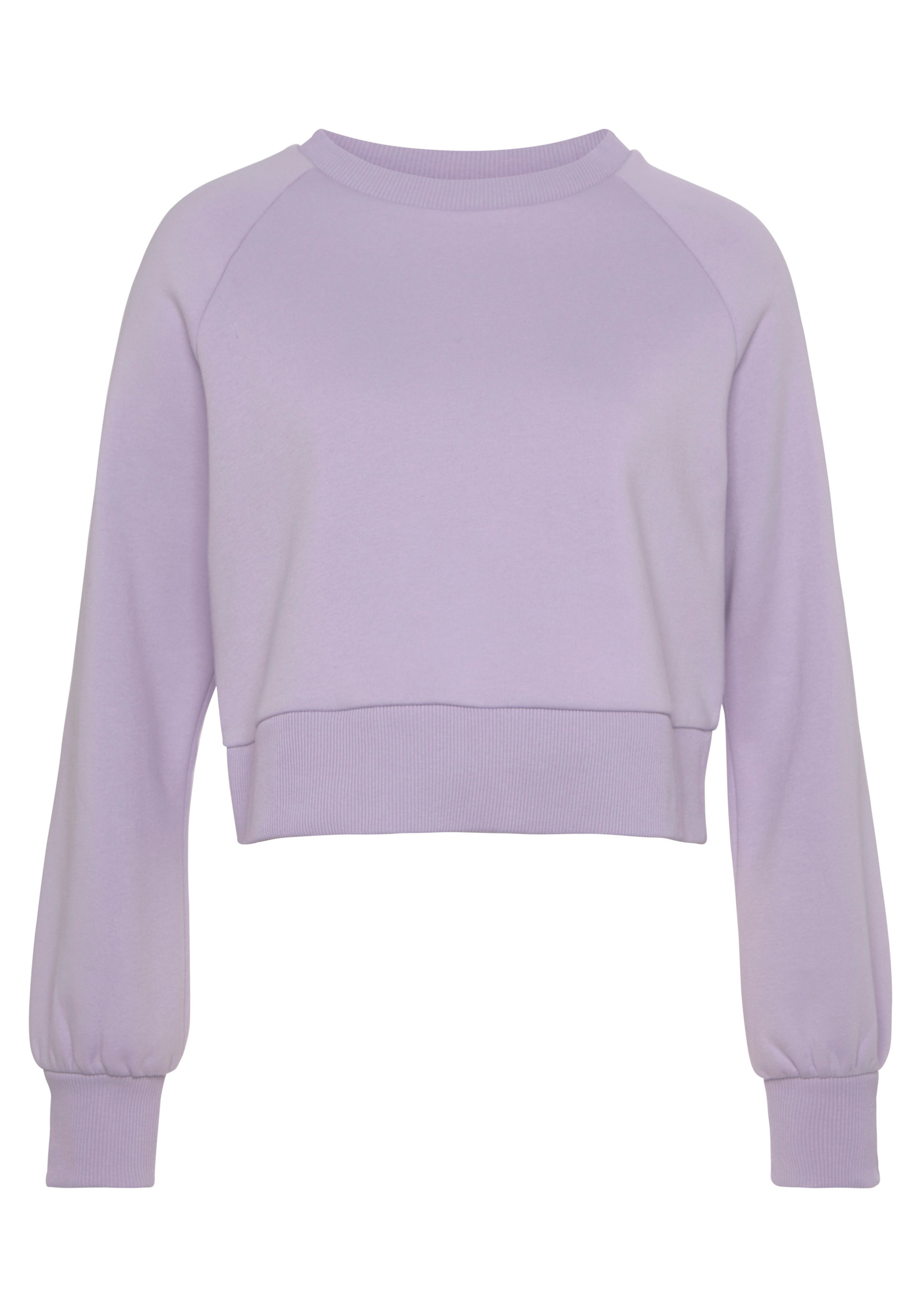 LSCN by LASCANA Sweatshirt, mit Ziernähten, Loungeanzug