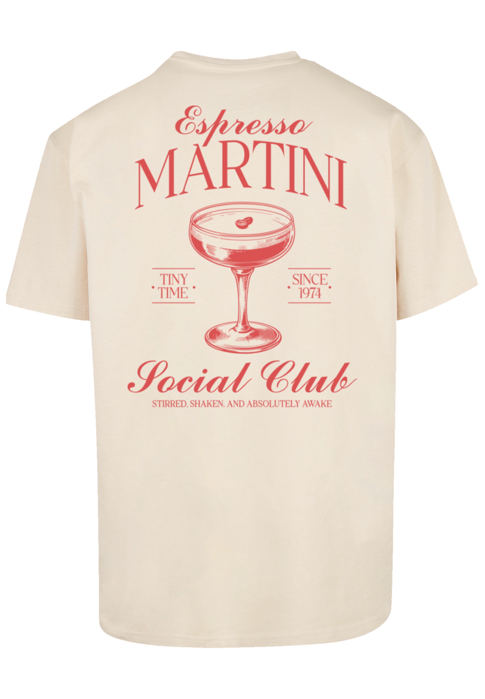 F4NT4STIC T-Shirt "Espresso Martini Social Club", Premium Qualität günstig online kaufen
