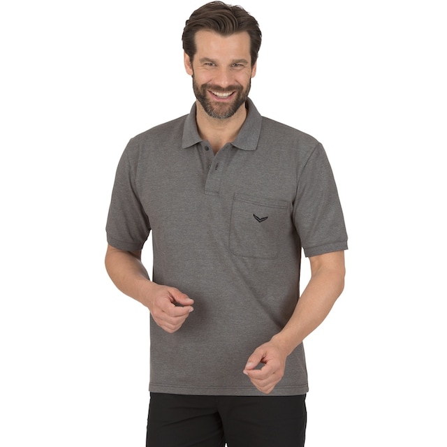 Trigema Poloshirt »TRIGEMA Polohemd mit Brusttasche« ▷ kaufen | BAUR