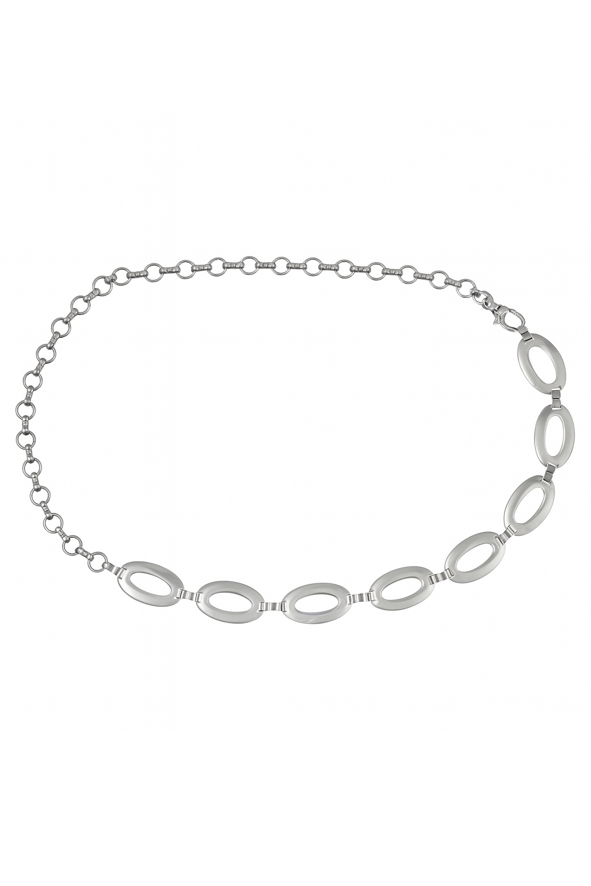 COLLEZIONE ALESSANDRO Kettengürtel »Ovaly«, Kettengürtel in silber