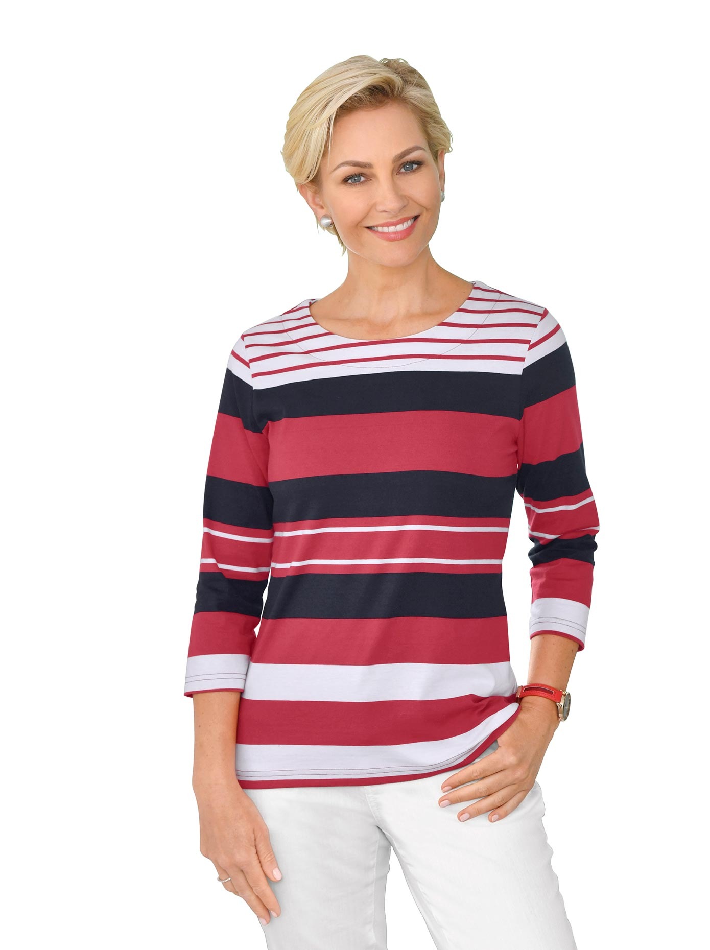 Casual Looks Rundhalsshirt »Shirt« (1 tlg.)