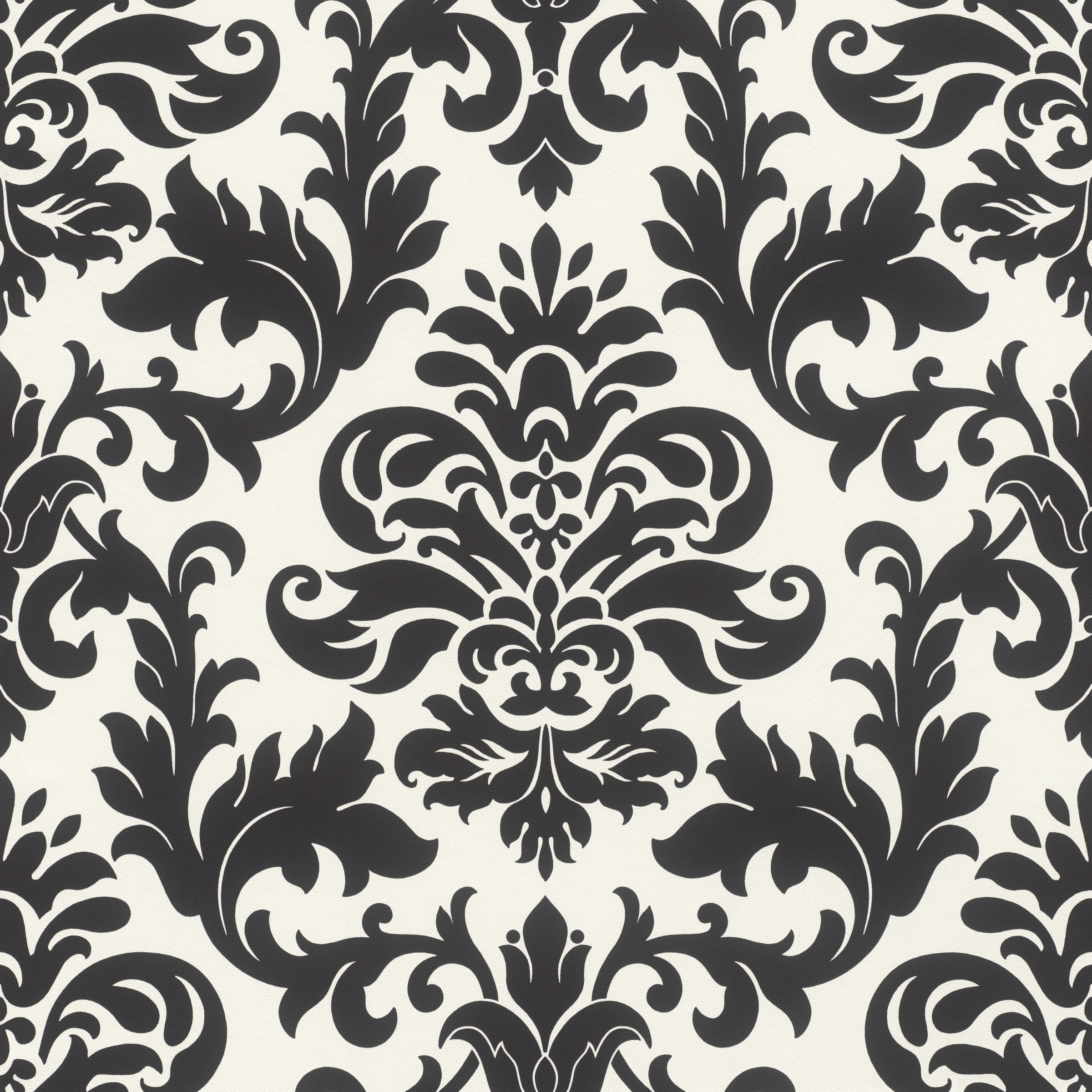 Rasch Papiertapete »Papiertapete 278507 mit Ornamenten in Schwarz und Weiß«, Barock, Klassischer Stil