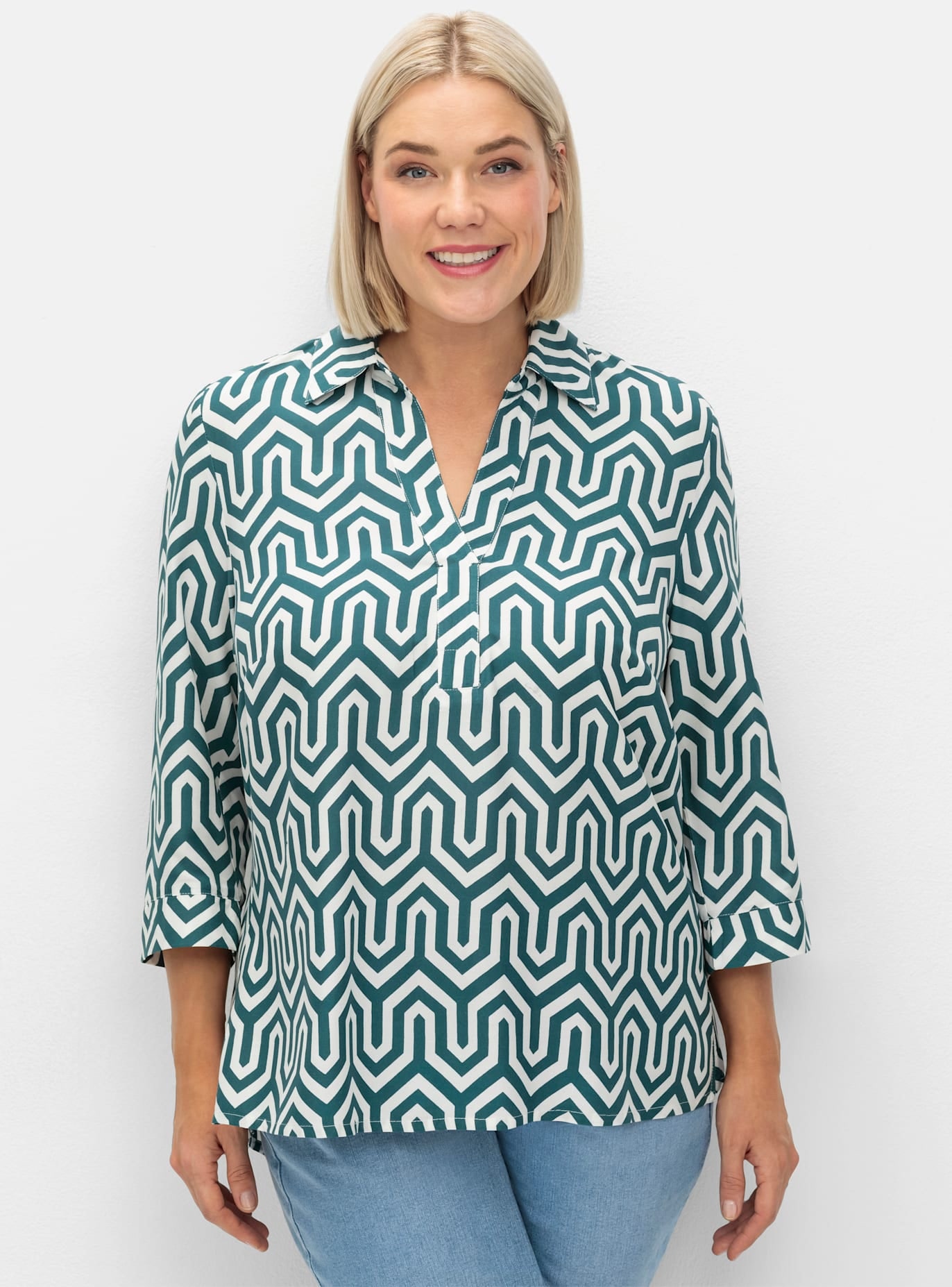 Sheego Longbluse günstig online kaufen