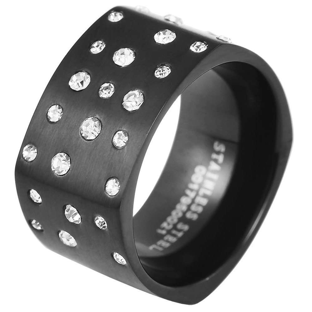 Adelia´s Fingerring »Damen Ring aus Edelstahl«